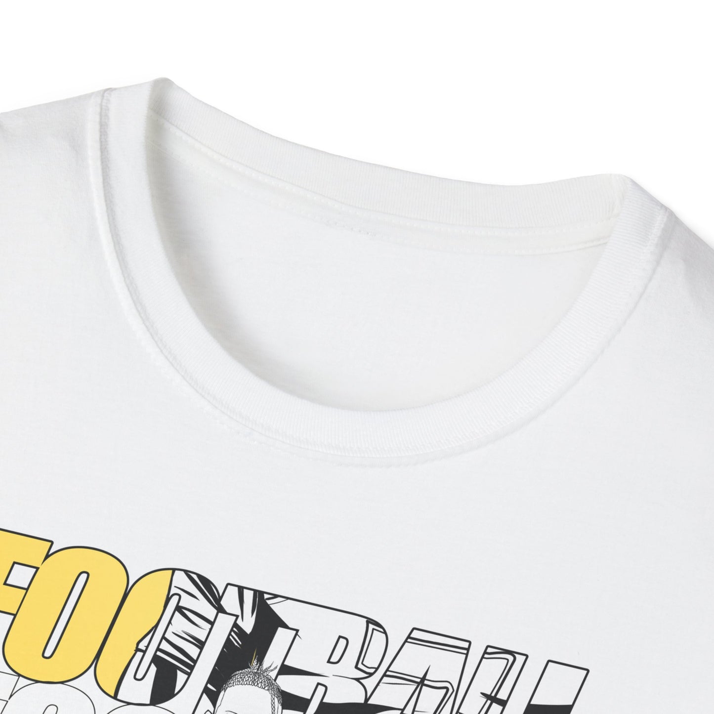 Football Male Graphic - Unisex Softstyle T-Shirt - Perfect for Sports Fans