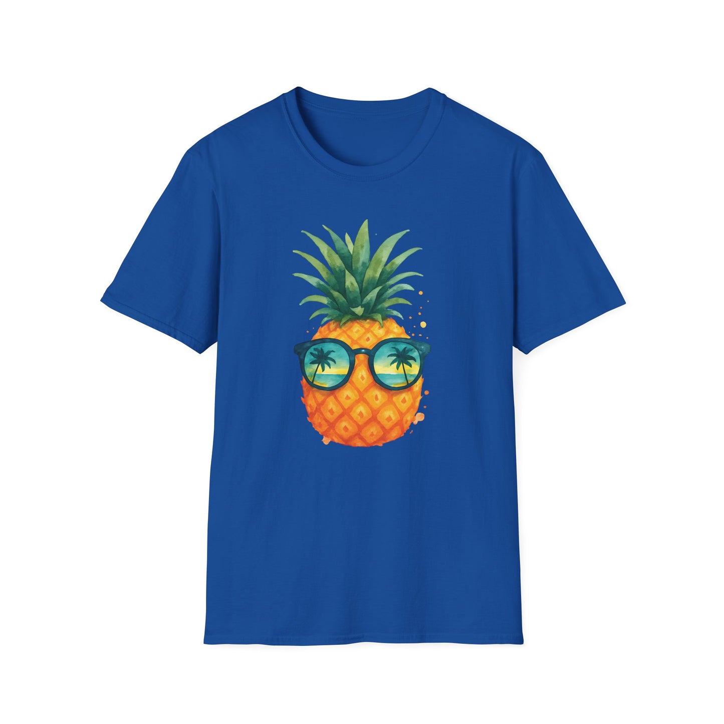 Cool Pineapple Sunglasses T-Shirt | Summer Vibes, Beachwear, Gift for Pineapple Lovers, Tropical Party Outfit, Unisex Tee