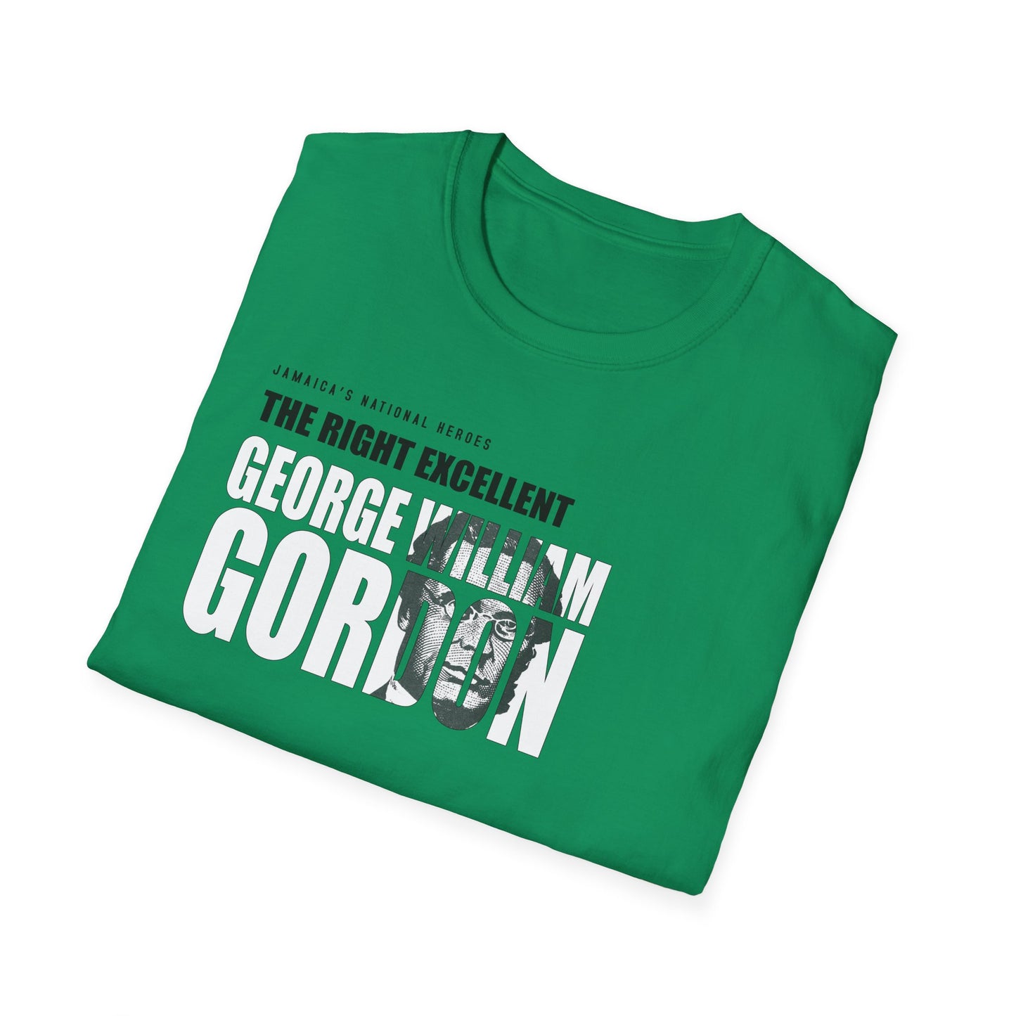 George William Gordon Tribute T-Shirt - Softstyle Jamaica National Hero Series