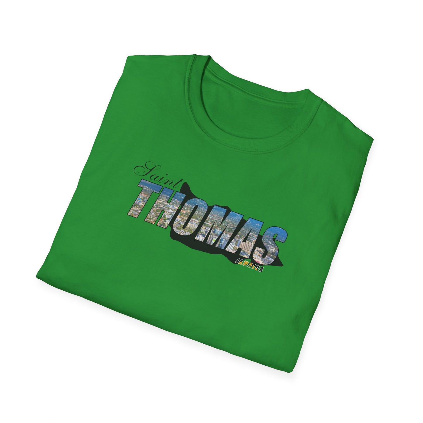 Saint Thomas Unisex Softstyle T-Shirt – Comfortable Beachwear for Vacation Vibes