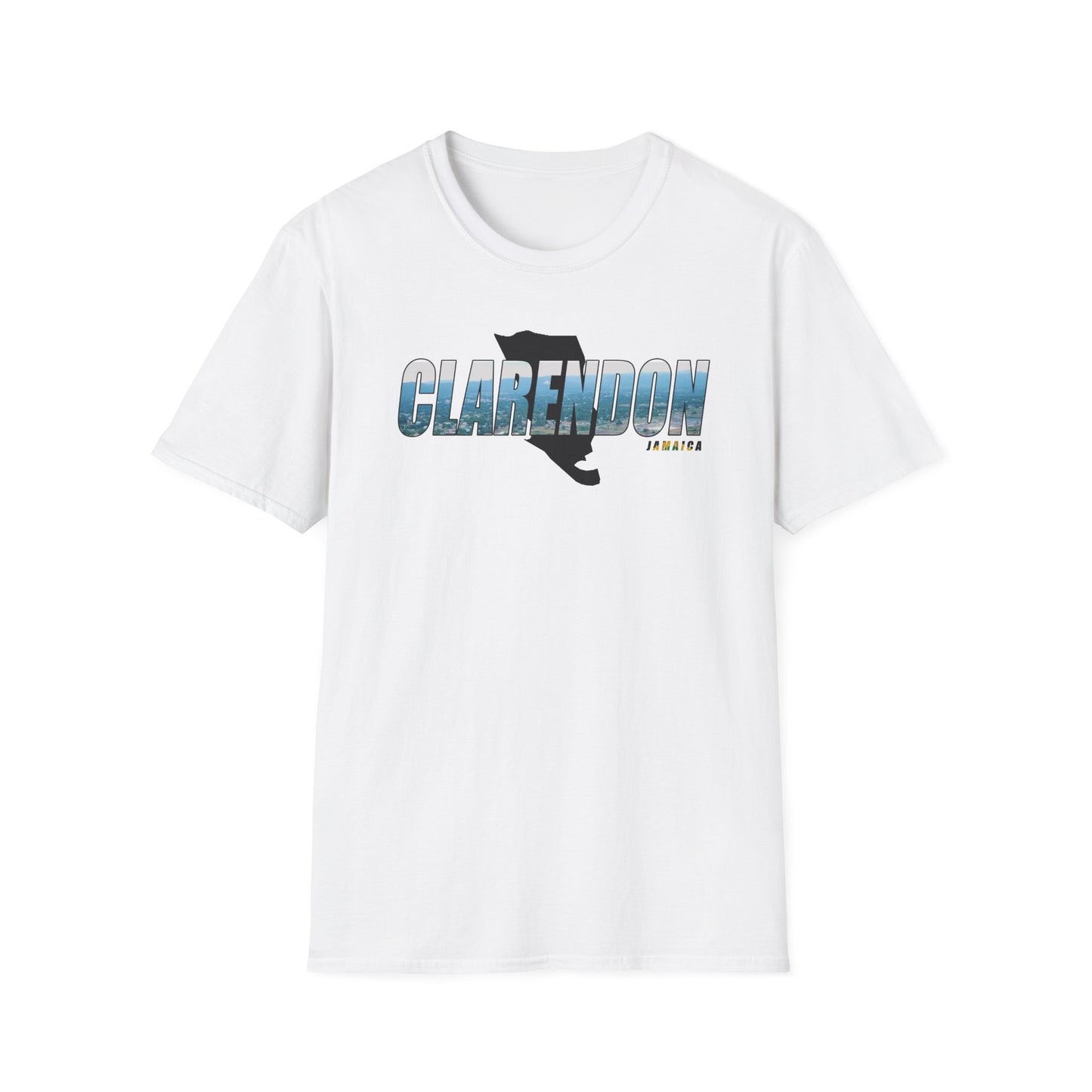 Clarendon Unisex Softstyle T-Shirt – Comfortable Beachwear for Vacation Vibes