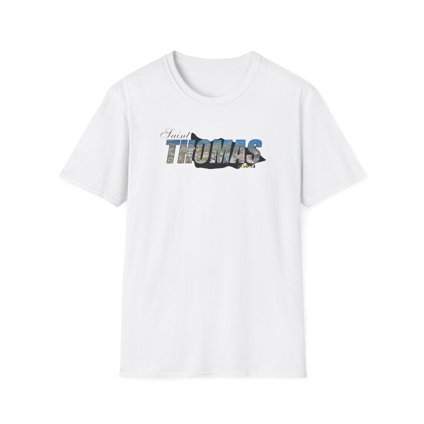 Saint Thomas Unisex Softstyle T-Shirt – Comfortable Beachwear for Vacation Vibes