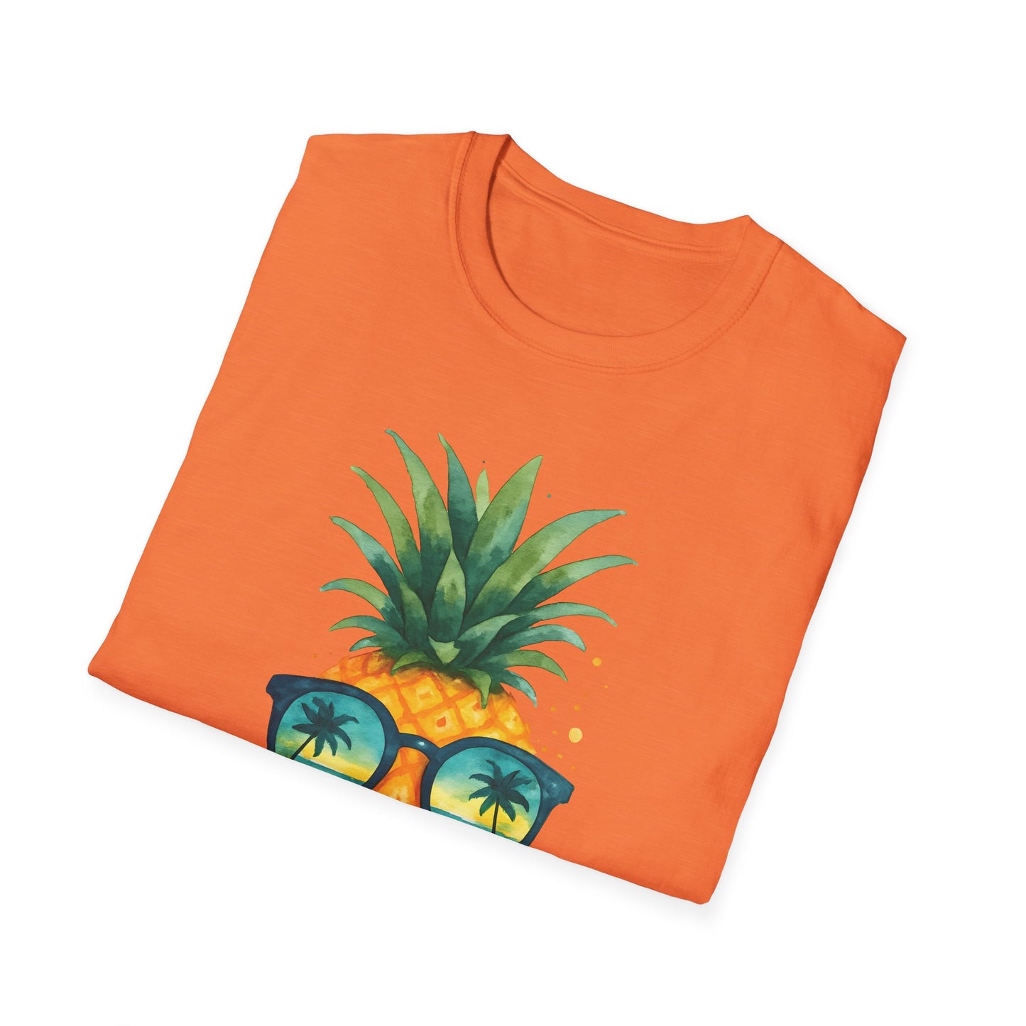Cool Pineapple Sunglasses T-Shirt | Summer Vibes, Beachwear, Gift for Pineapple Lovers, Tropical Party Outfit, Unisex Tee