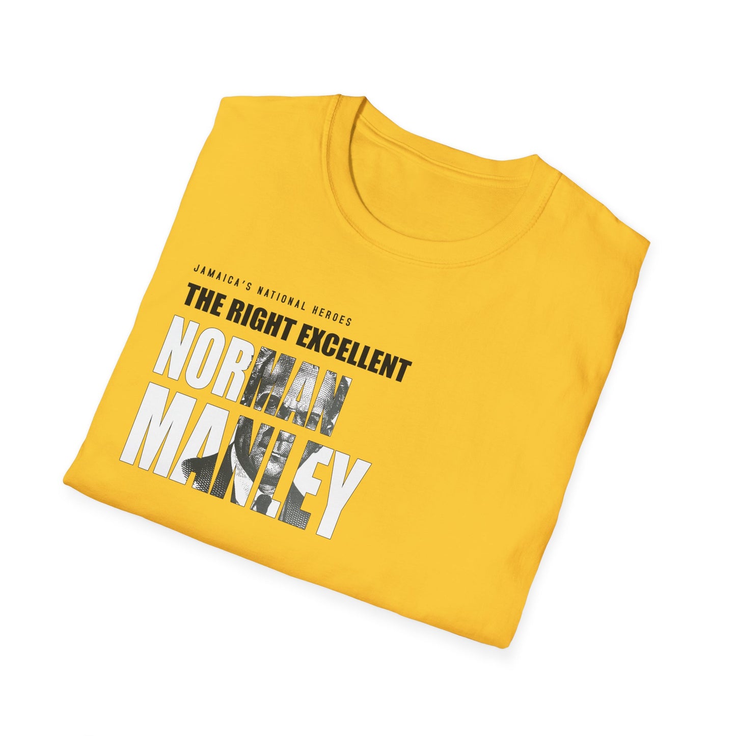 Norman Manley Tribute T-Shirt - Softstyle Jamaica National Hero Series