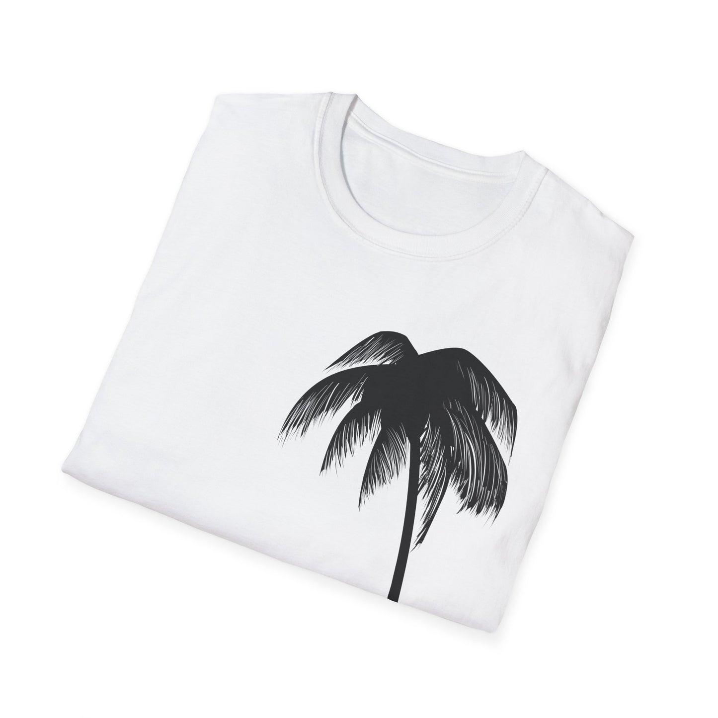 Palm Tree Unisex Softstyle T-Shirt - Casual Summer Vibes