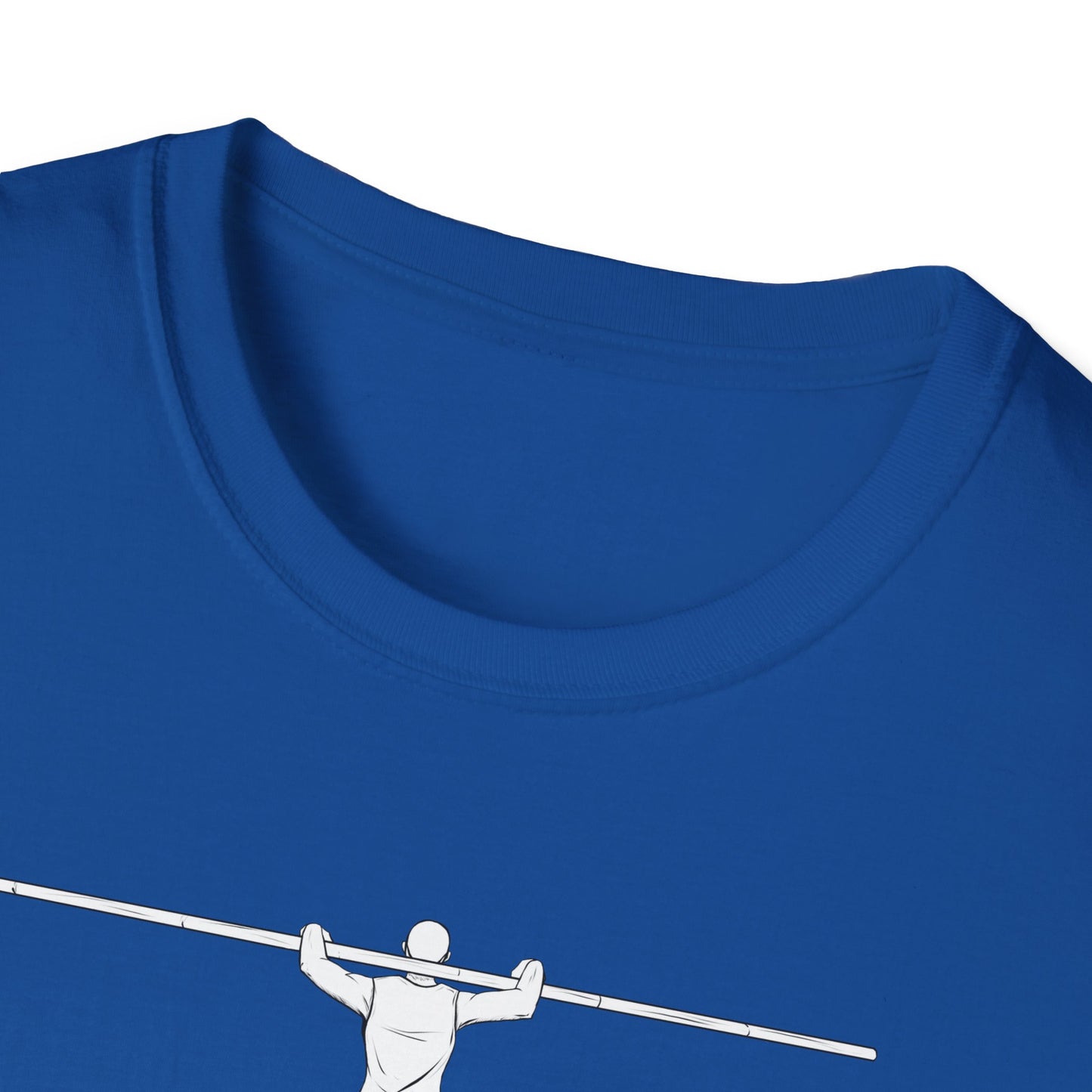 Rower Illustration Unisex Softstyle T-Shirt - Minimalist Graphic Tee for Nature Lovers