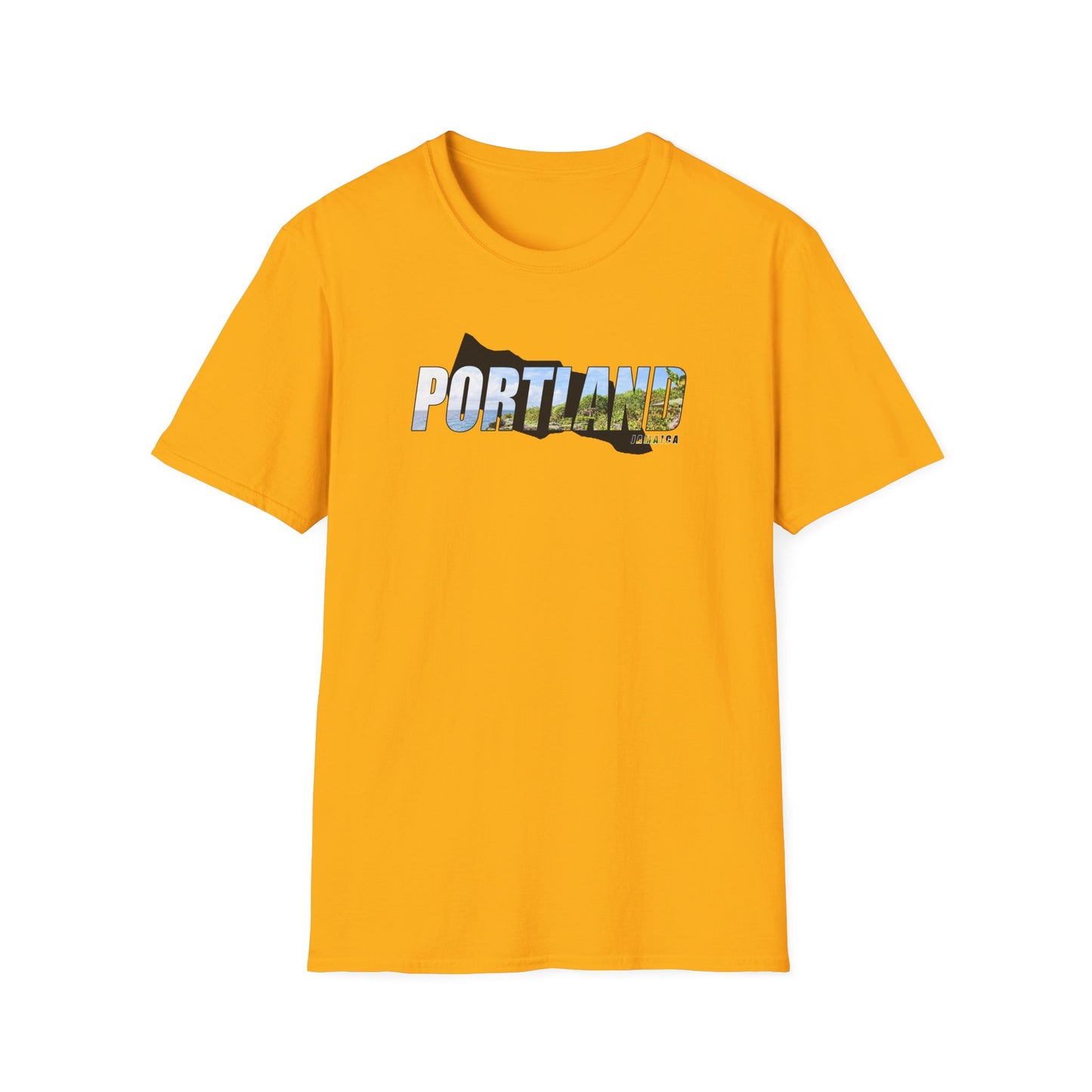 Portland Unisex Softstyle T-Shirt – Comfortable Beachwear for Vacation Vibes