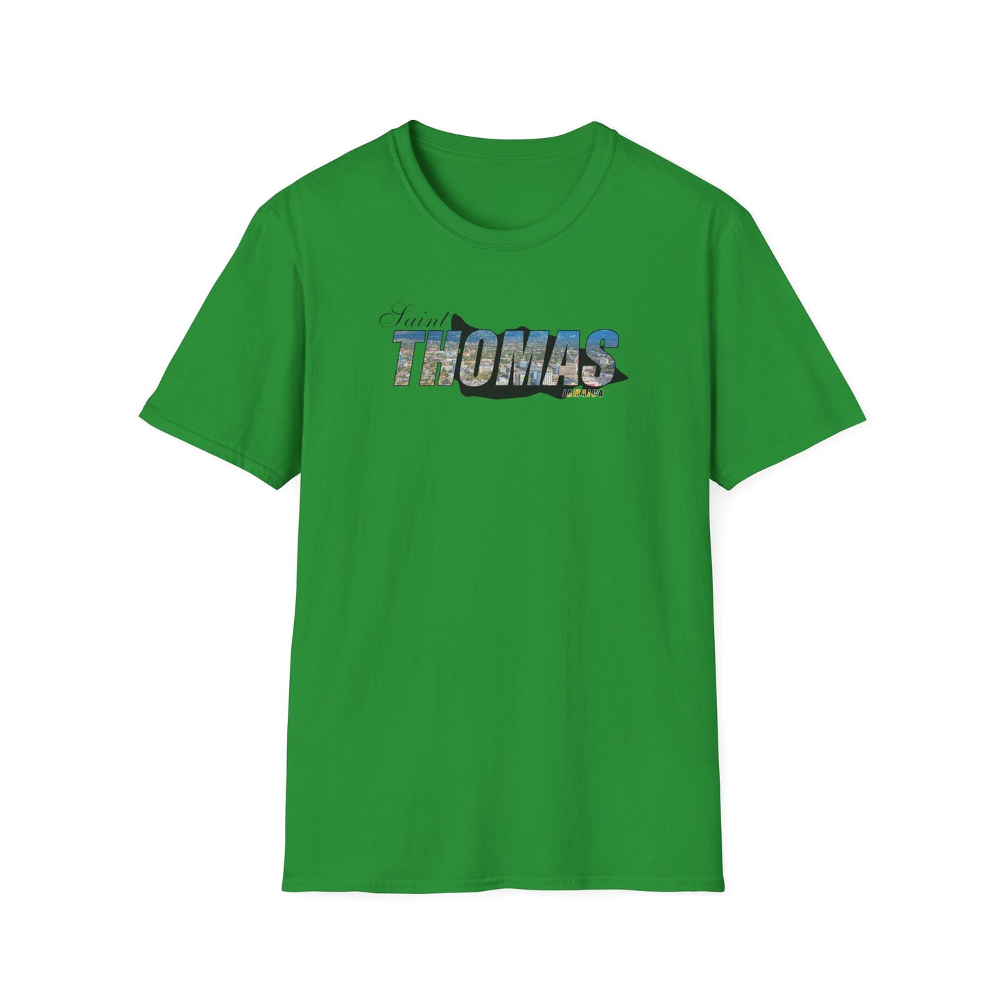 Saint Thomas Unisex Softstyle T-Shirt – Comfortable Beachwear for Vacation Vibes