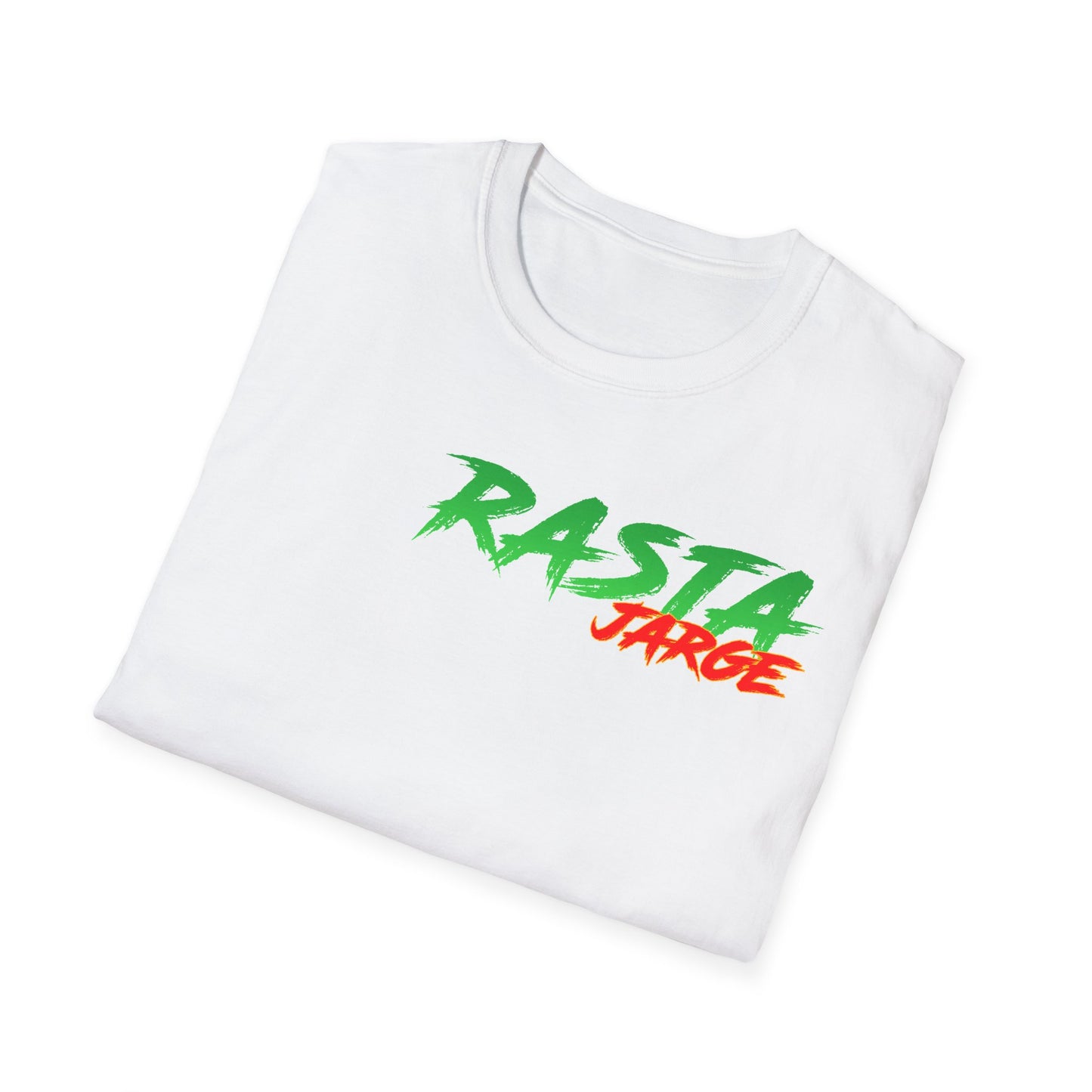 Rasta Jarge Graphics Unisex Softstyle T-Shirt - Vibrant Streetwear for Music Lovers