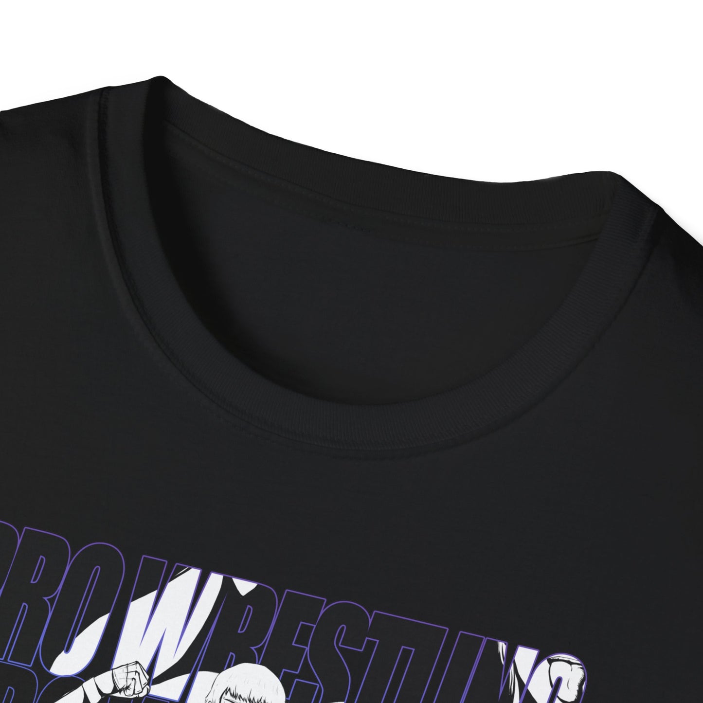 Pro Wrestling Female Graphic Unisex Softstyle T-Shirt