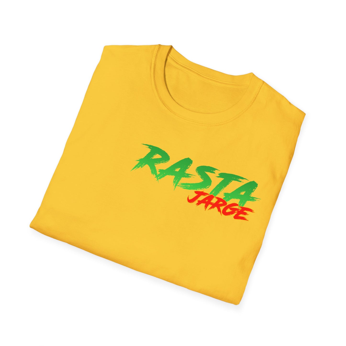 Rasta Jarge Graphics Unisex Softstyle T-Shirt - Vibrant Streetwear for Music Lovers