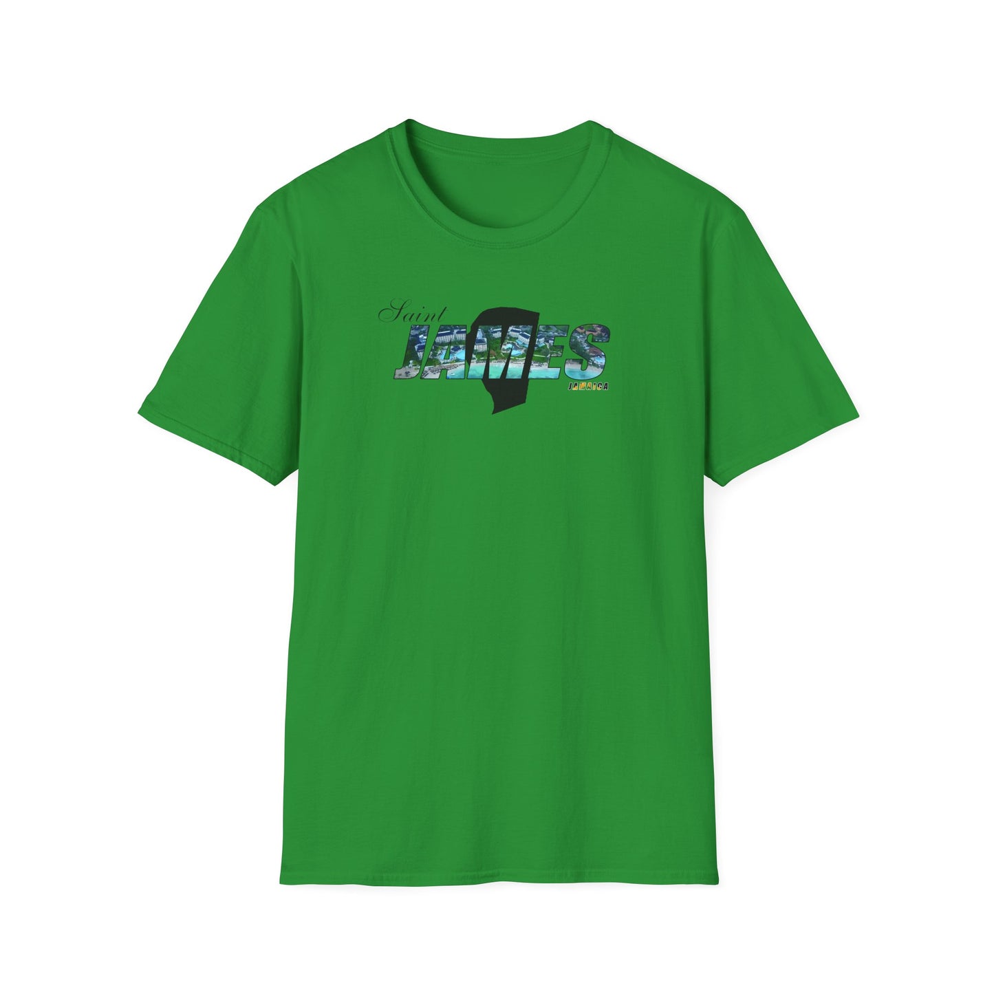 Saint James Unisex Softstyle T-Shirt – Comfortable Beachwear for Vacation Vibes