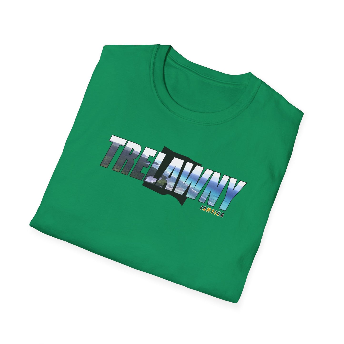Trelawny Unisex Softstyle T-Shirt – Comfortable Beachwear for Vacation Vibes