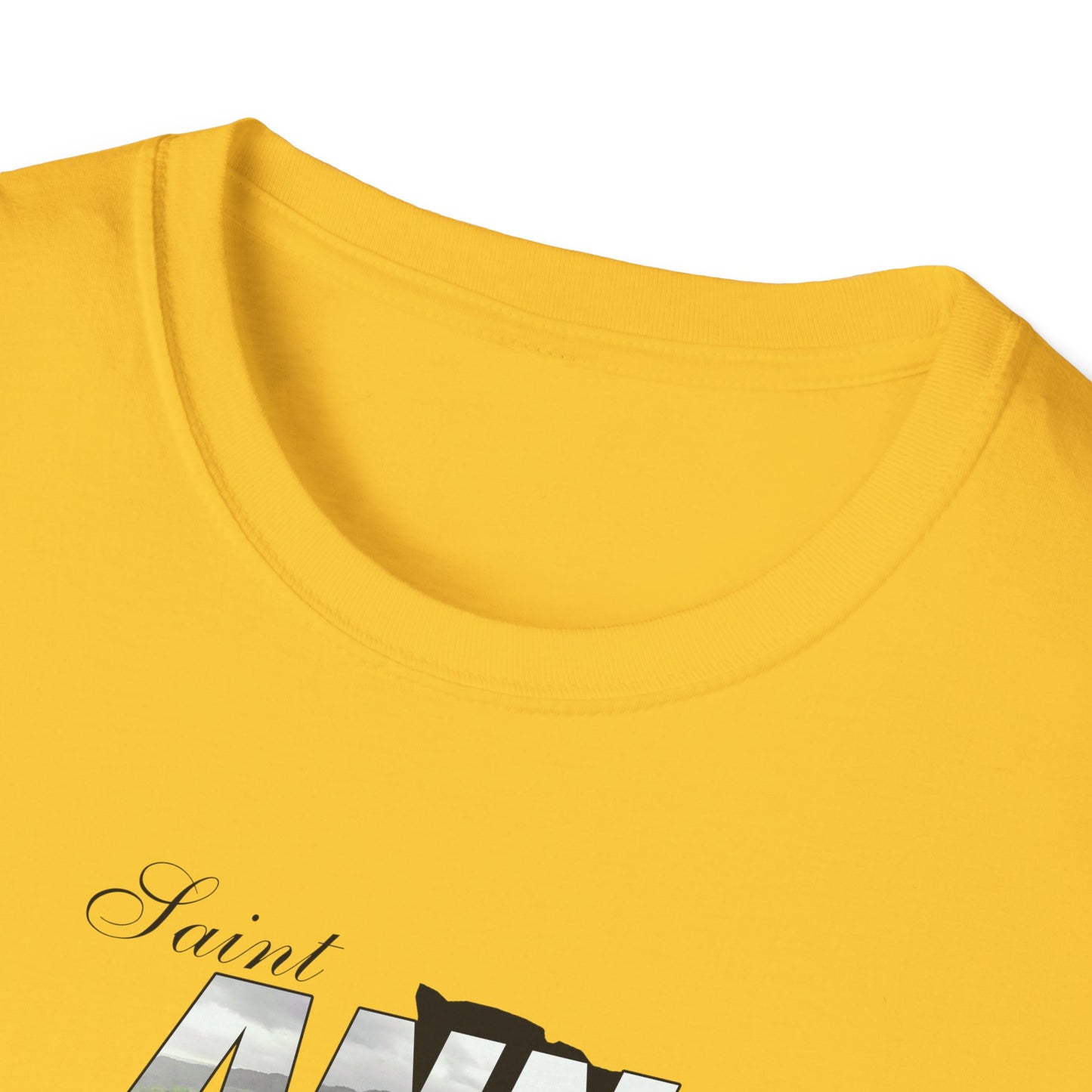 Saint Ann Unisex Softstyle T-Shirt – Comfortable Beachwear for Vacation Vibes