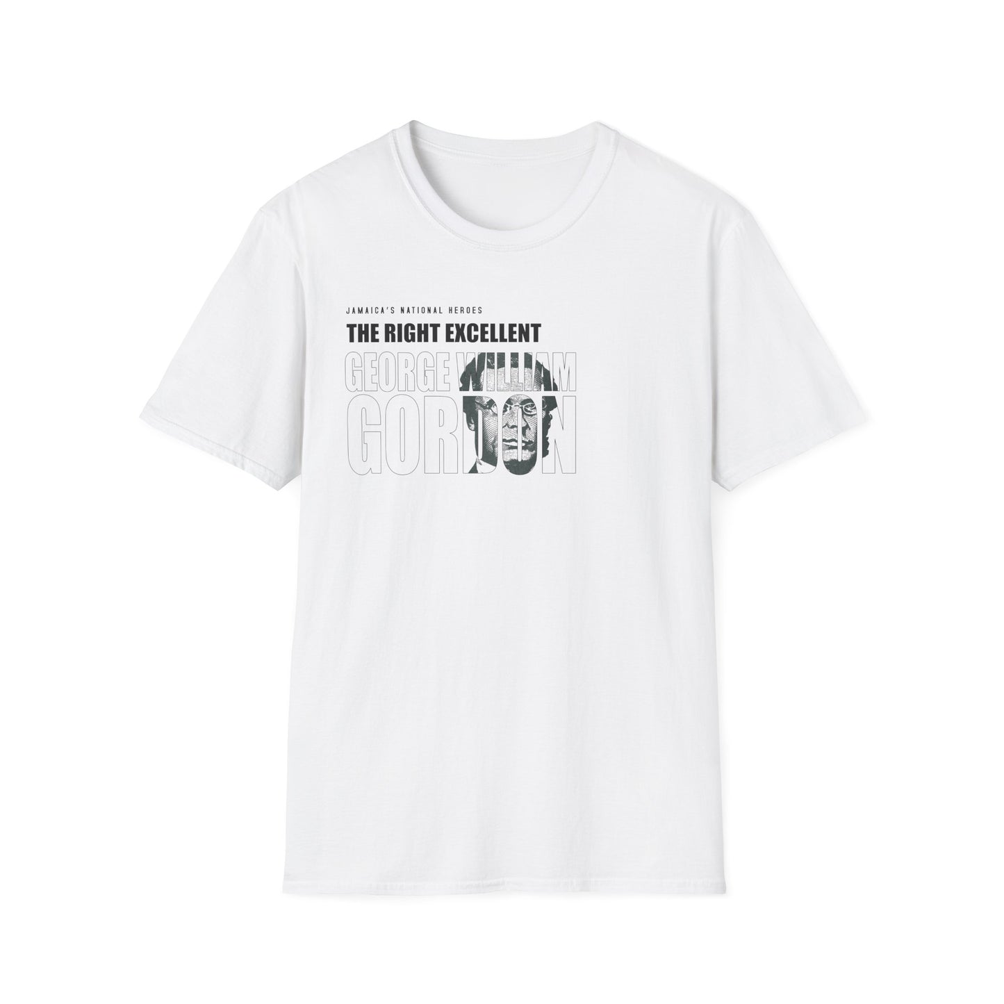 George William Gordon Tribute T-Shirt - Softstyle Jamaica National Hero Series