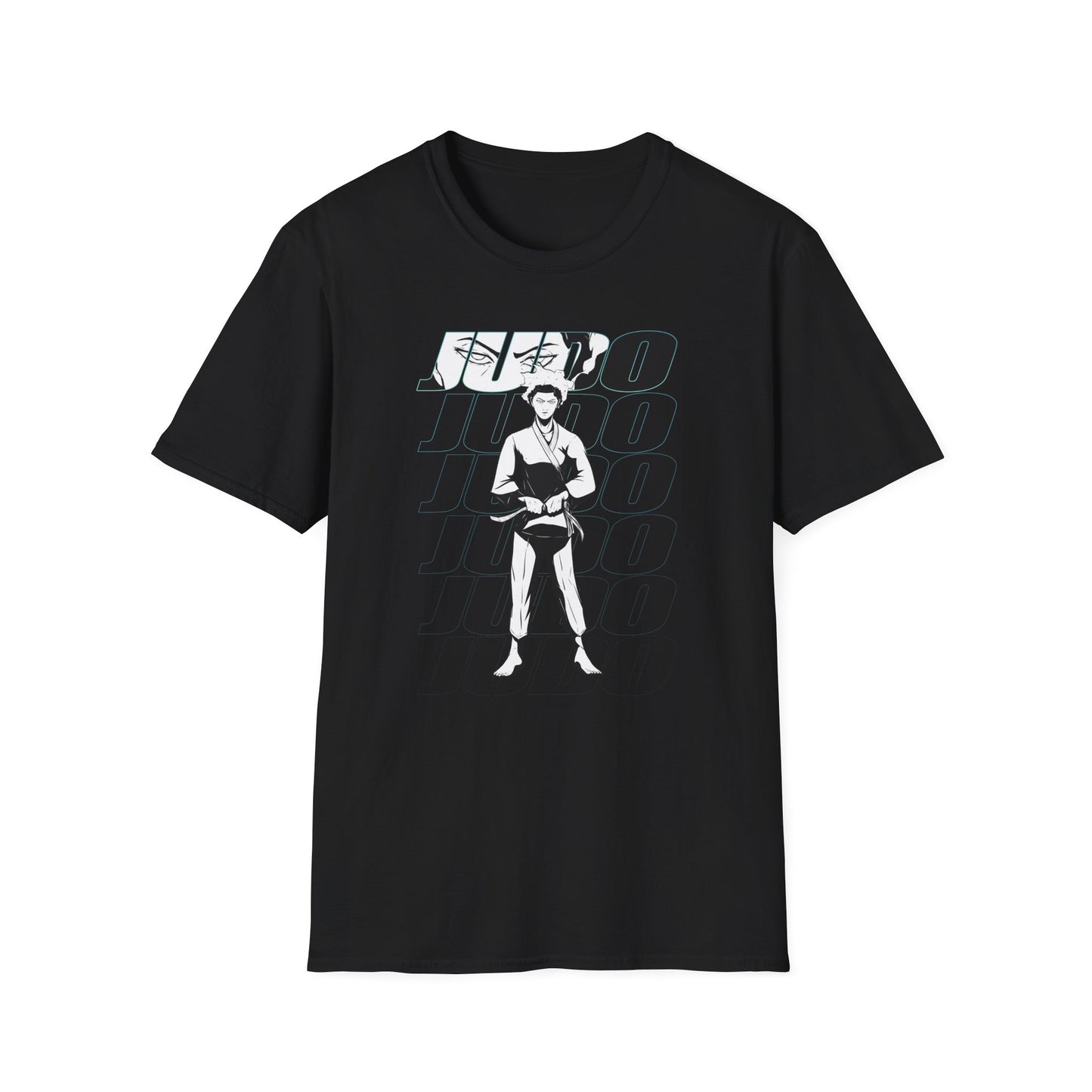 Judo Female Graphic - Unisex Softstyle T-Shirt – Perfect for Anime Fans