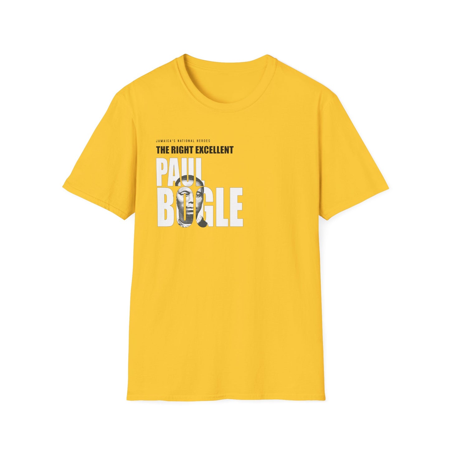 Paul Bogle Tribute Tee - Softstyle Jamaica National Hero Series