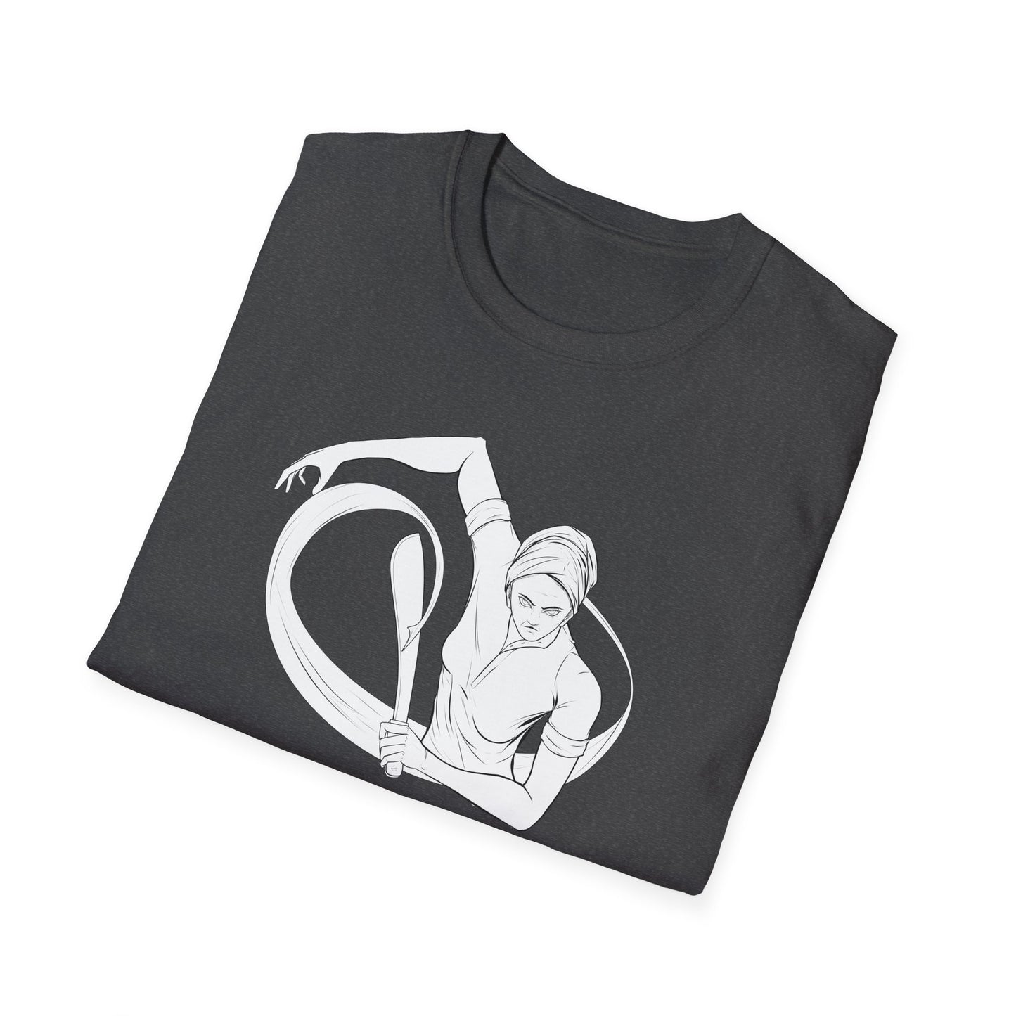 Nanny Illustration Softstyle Unisex T-Shirt - Bold Art Tee for Everyday Wear
