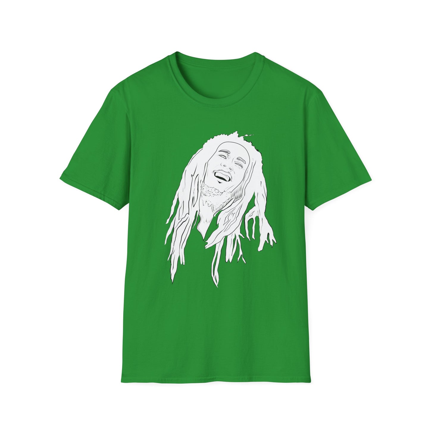 Legendary Musician Illustration Unisex Softstyle T-Shirt