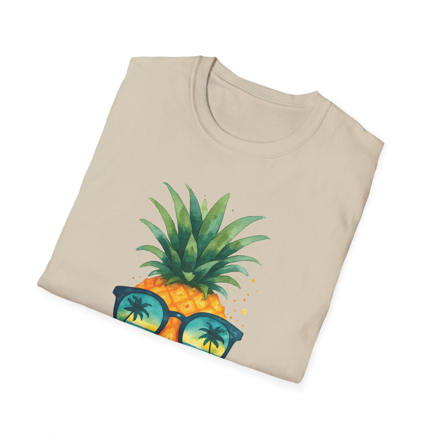 Cool Pineapple Sunglasses T-Shirt | Summer Vibes, Beachwear, Gift for Pineapple Lovers, Tropical Party Outfit, Unisex Tee