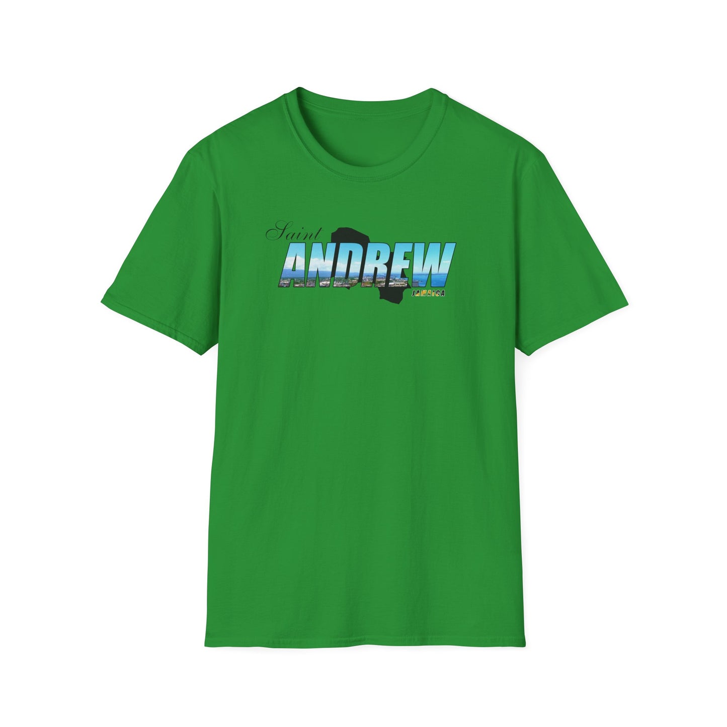 Saint Andrew Unisex Softstyle T-Shirt – Comfortable Beachwear for Vacation Vibes