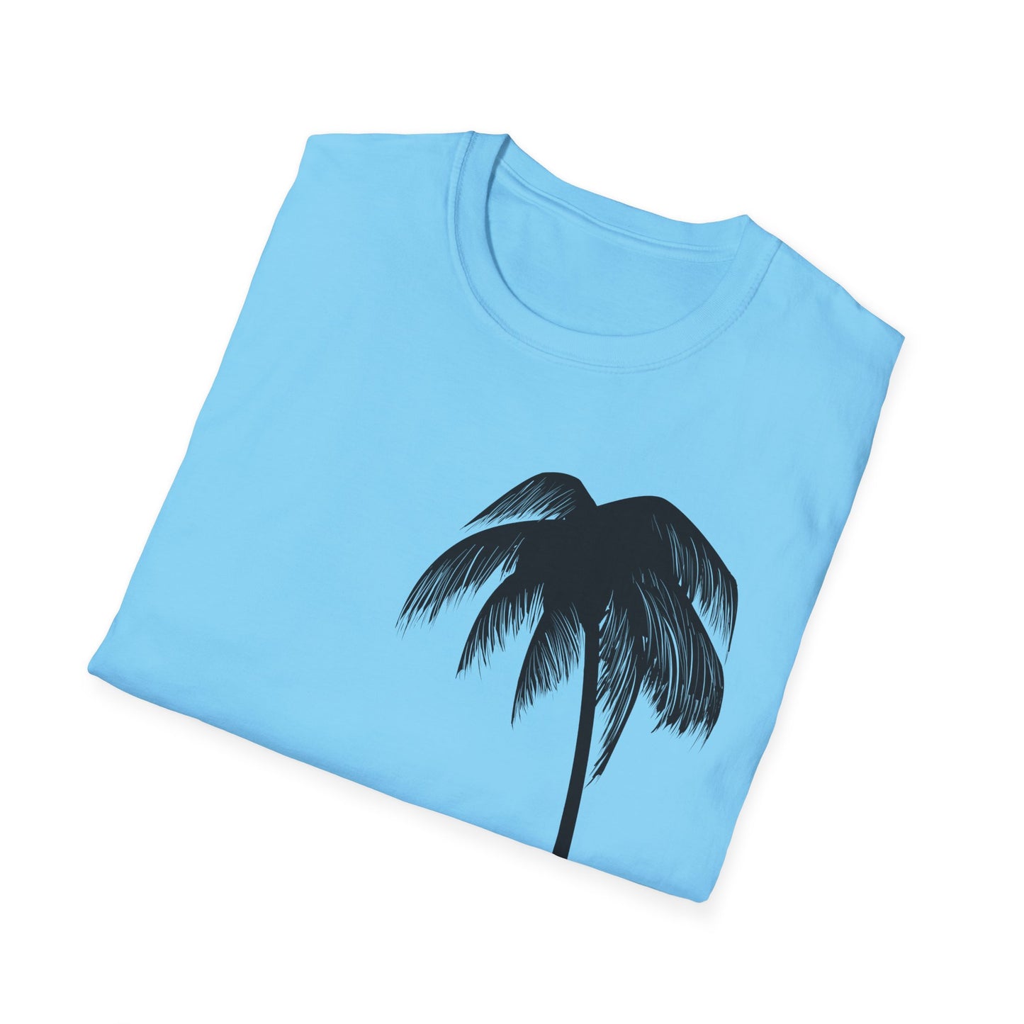 Palm Tree Unisex Softstyle T-Shirt - Casual Summer Vibes