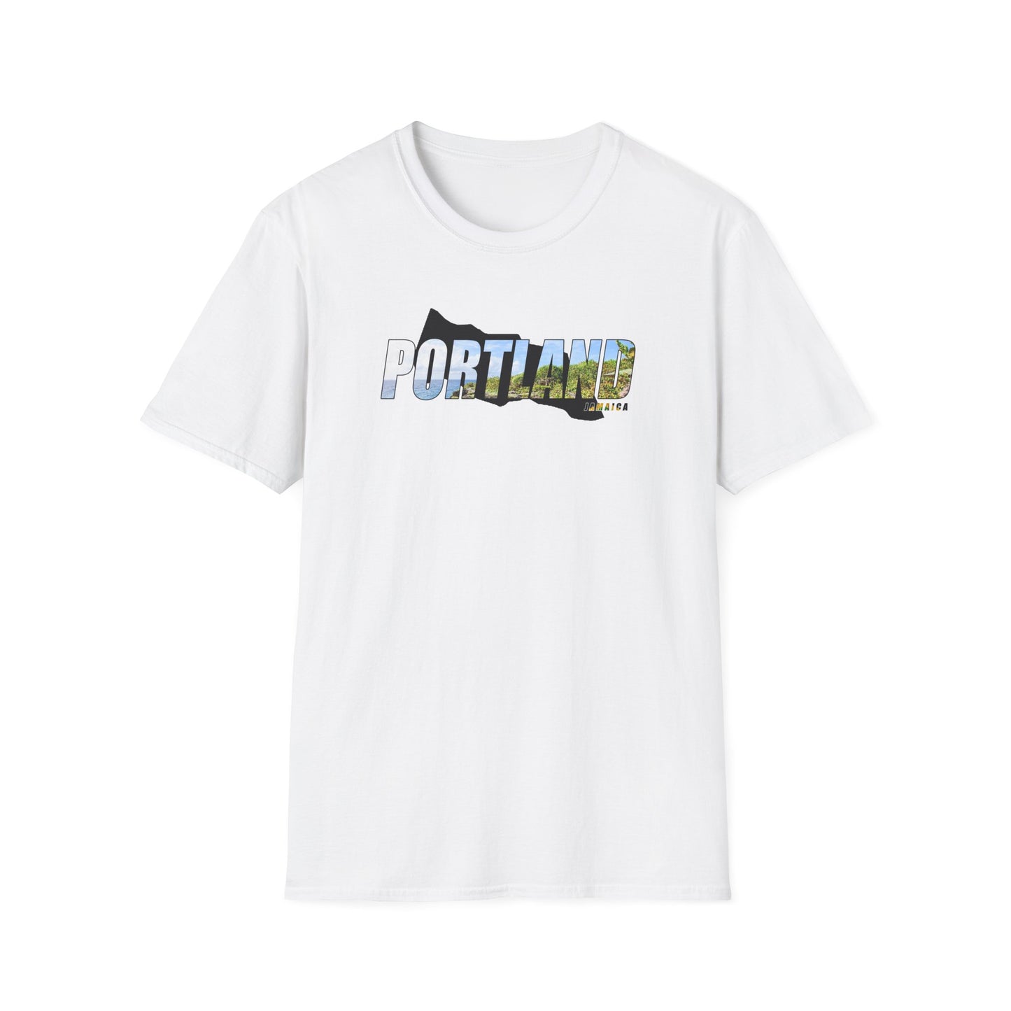 Portland Unisex Softstyle T-Shirt – Comfortable Beachwear for Vacation Vibes