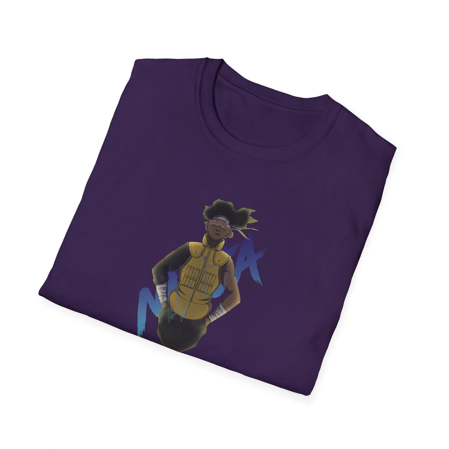 Ninja Male Graphic Unisex Softstyle T-Shirt - Bold Graphic Design for Everyday Wear