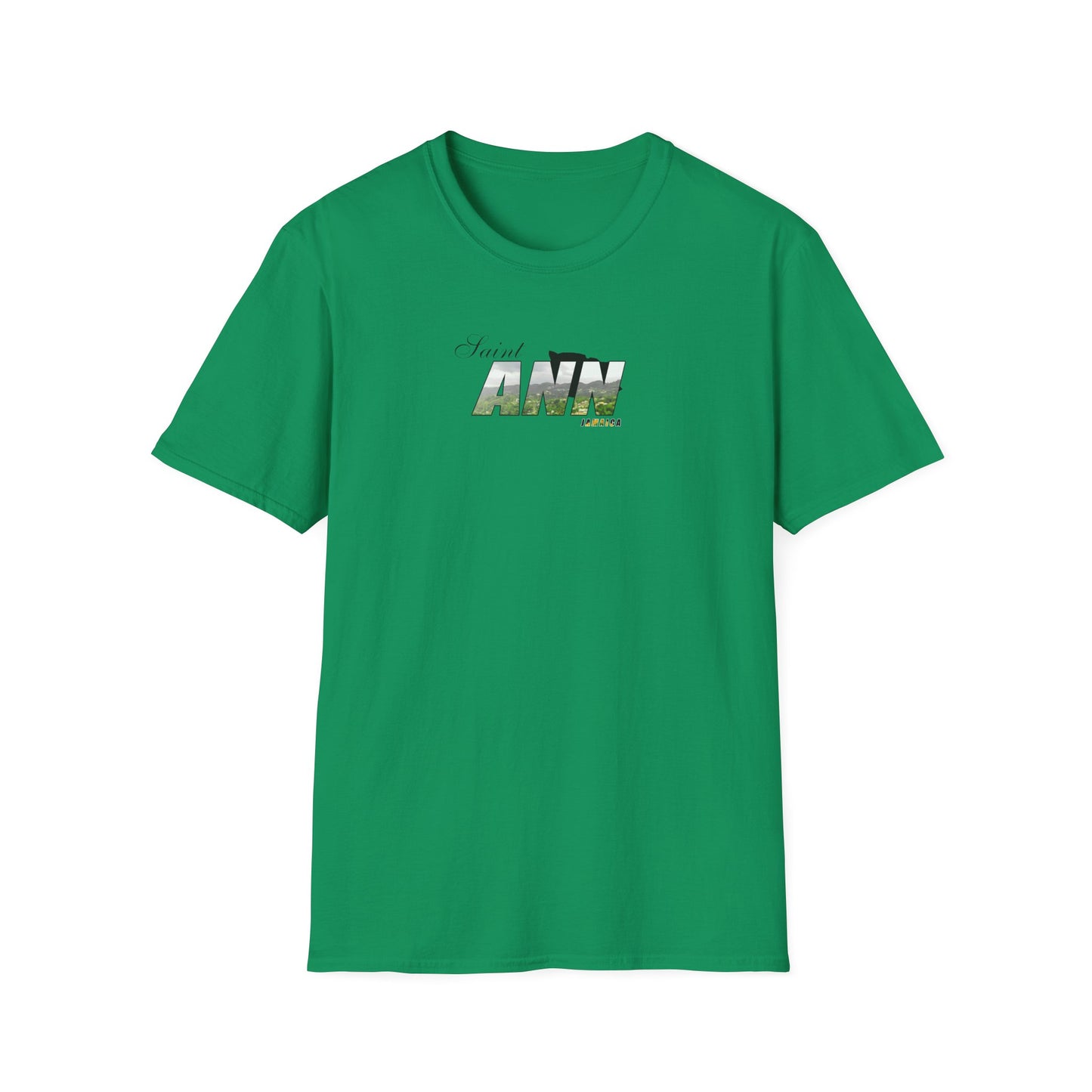 Saint Ann Unisex Softstyle T-Shirt – Comfortable Beachwear for Vacation Vibes