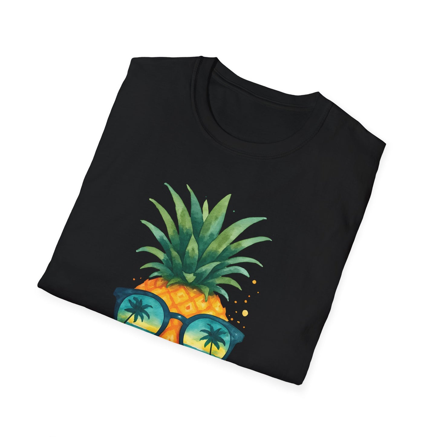 Cool Pineapple Sunglasses T-Shirt | Summer Vibes, Beachwear, Gift for Pineapple Lovers, Tropical Party Outfit, Unisex Tee