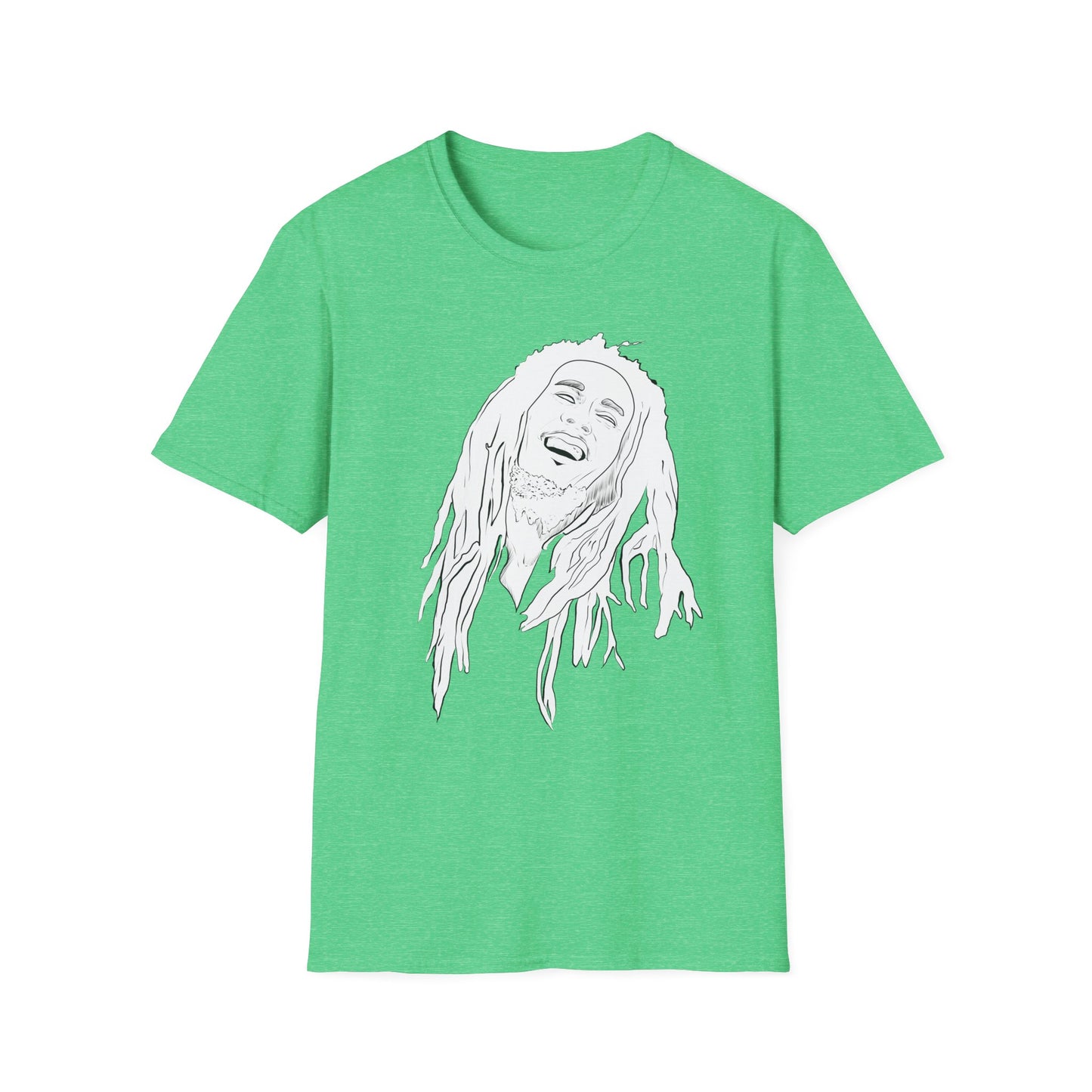 Legendary Musician Illustration Unisex Softstyle T-Shirt