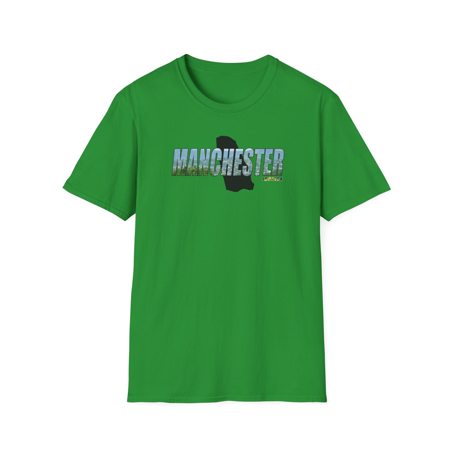 Manchester Graphic Unisex Softstyle T-Shirt - Casual Comfort for Travel Lovers