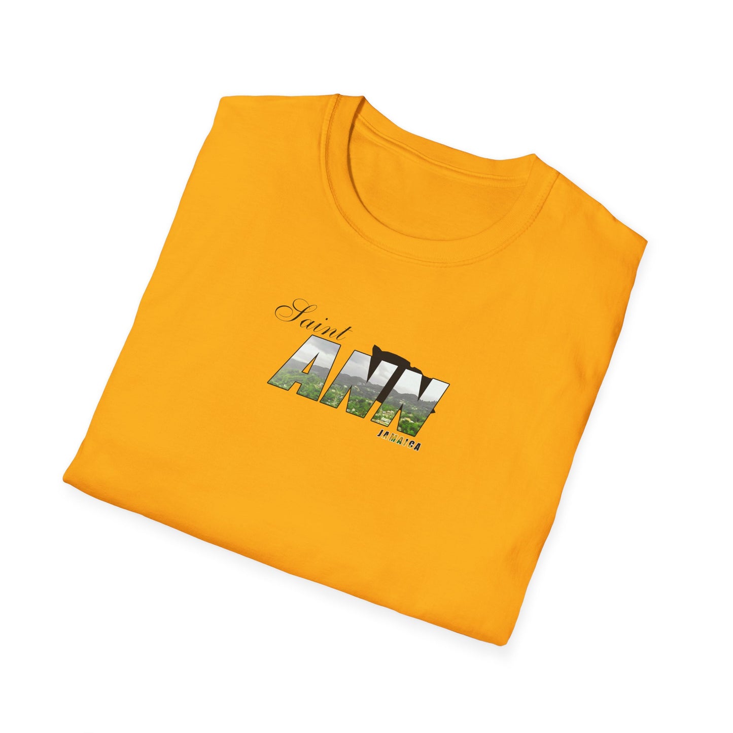 Saint Ann Unisex Softstyle T-Shirt – Comfortable Beachwear for Vacation Vibes