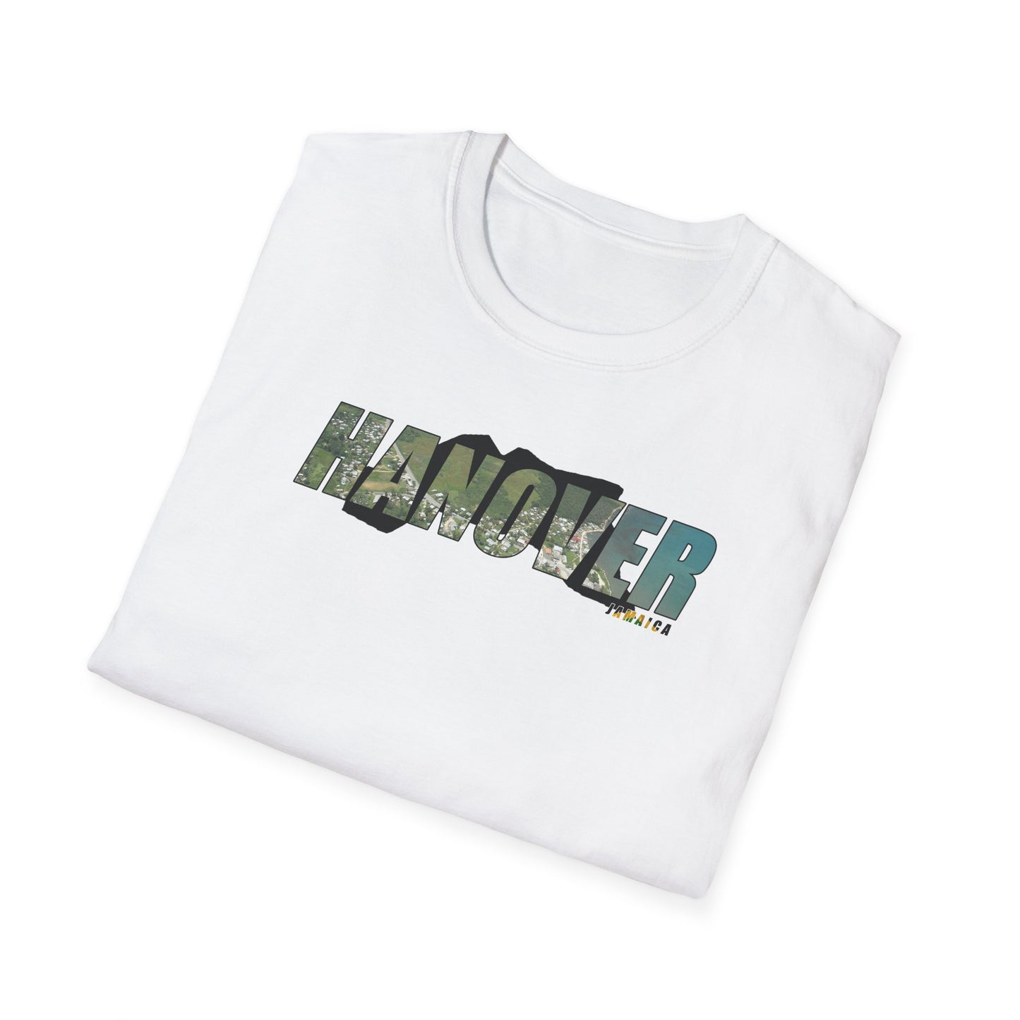 Hanover Unisex Softstyle T-Shirt – Comfortable Beachwear for Vacation Vibes