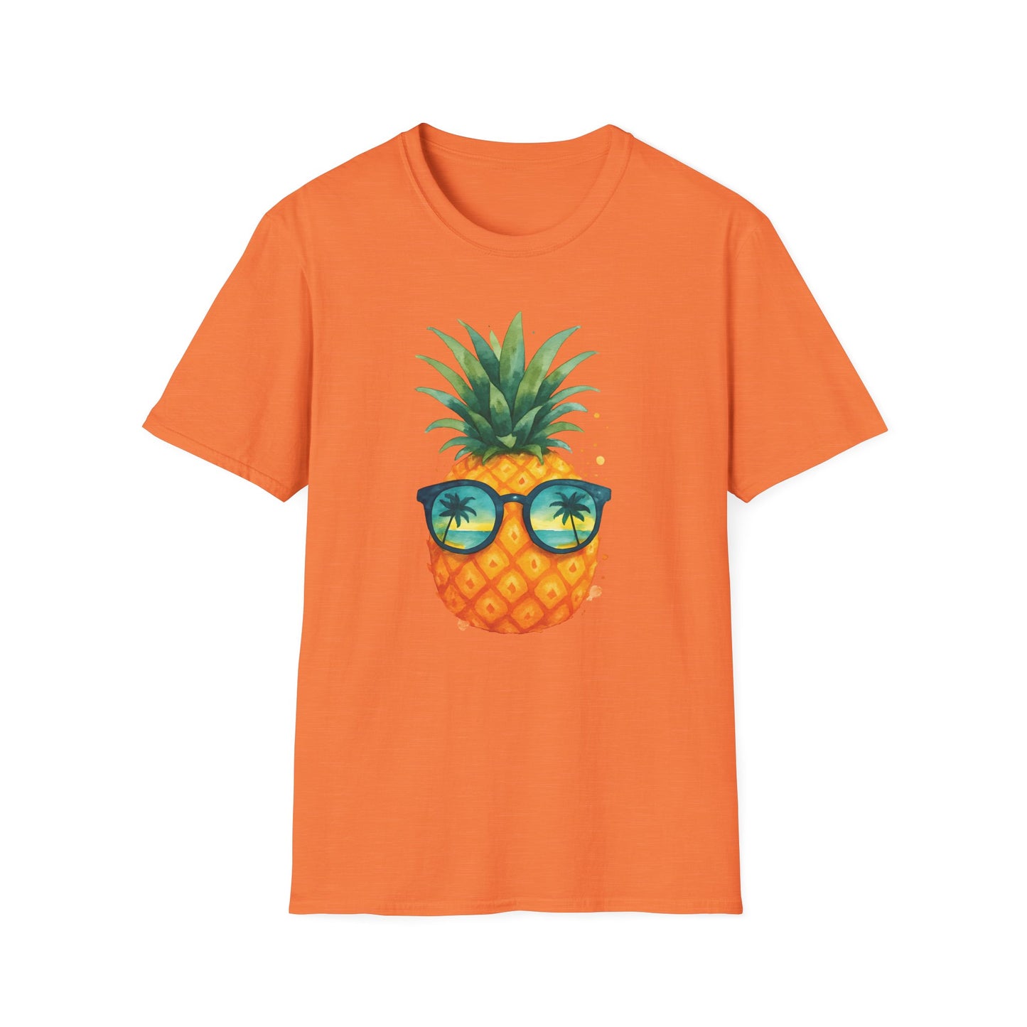 Cool Pineapple Sunglasses T-Shirt | Summer Vibes, Beachwear, Gift for Pineapple Lovers, Tropical Party Outfit, Unisex Tee
