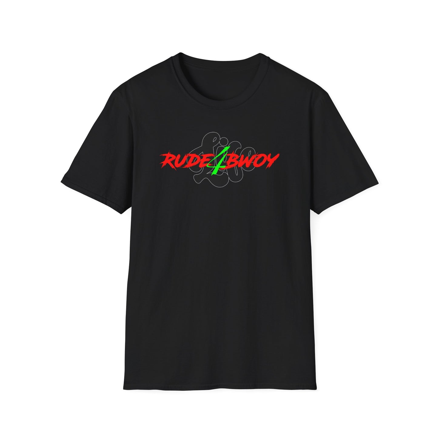 Rude Bwoy 4 Life Unisex Softstyle T-Shirt - Graphic Tee for Trendsetters