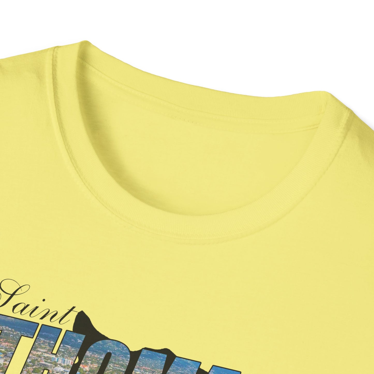 Saint Thomas Unisex Softstyle T-Shirt – Comfortable Beachwear for Vacation Vibes