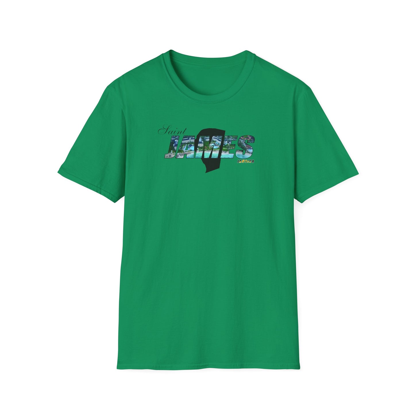 Saint James Unisex Softstyle T-Shirt – Comfortable Beachwear for Vacation Vibes