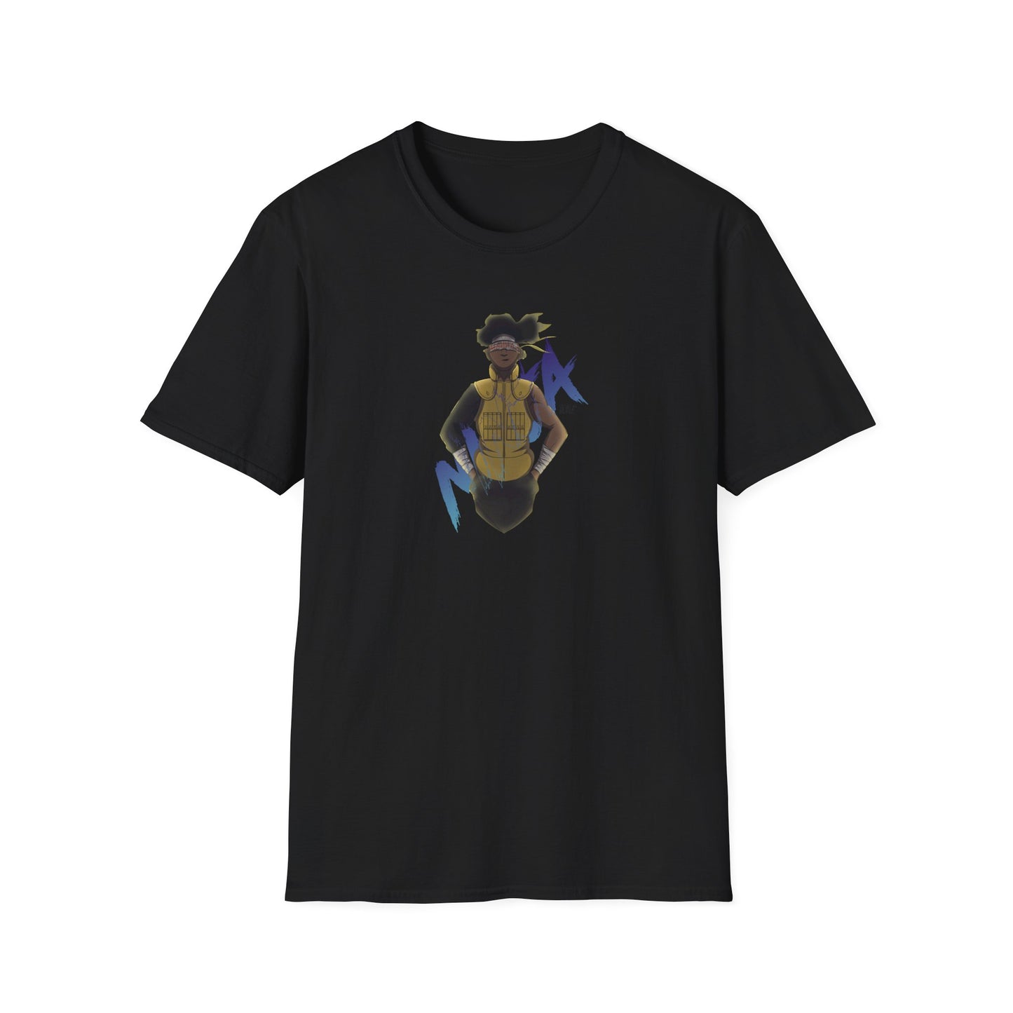 Ninja Male Graphic Unisex Softstyle T-Shirt - Bold Graphic Design for Everyday Wear