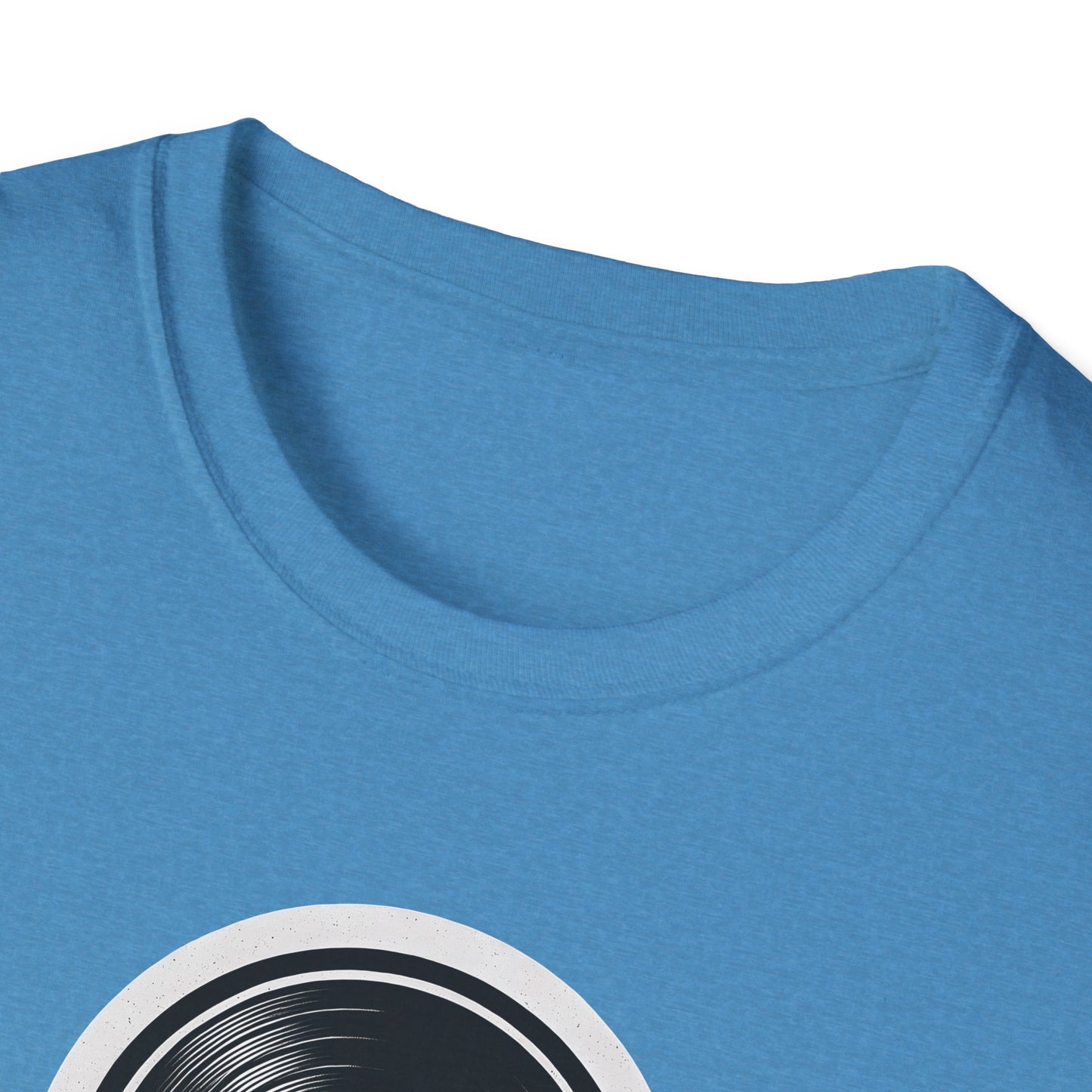 "Drop the Rhydm" Retro Music Inspired Unisex T-Shirt, Drop the Rhythm Tee, Music Lover Gift, Casual Wear, Vinyl Record Shirt