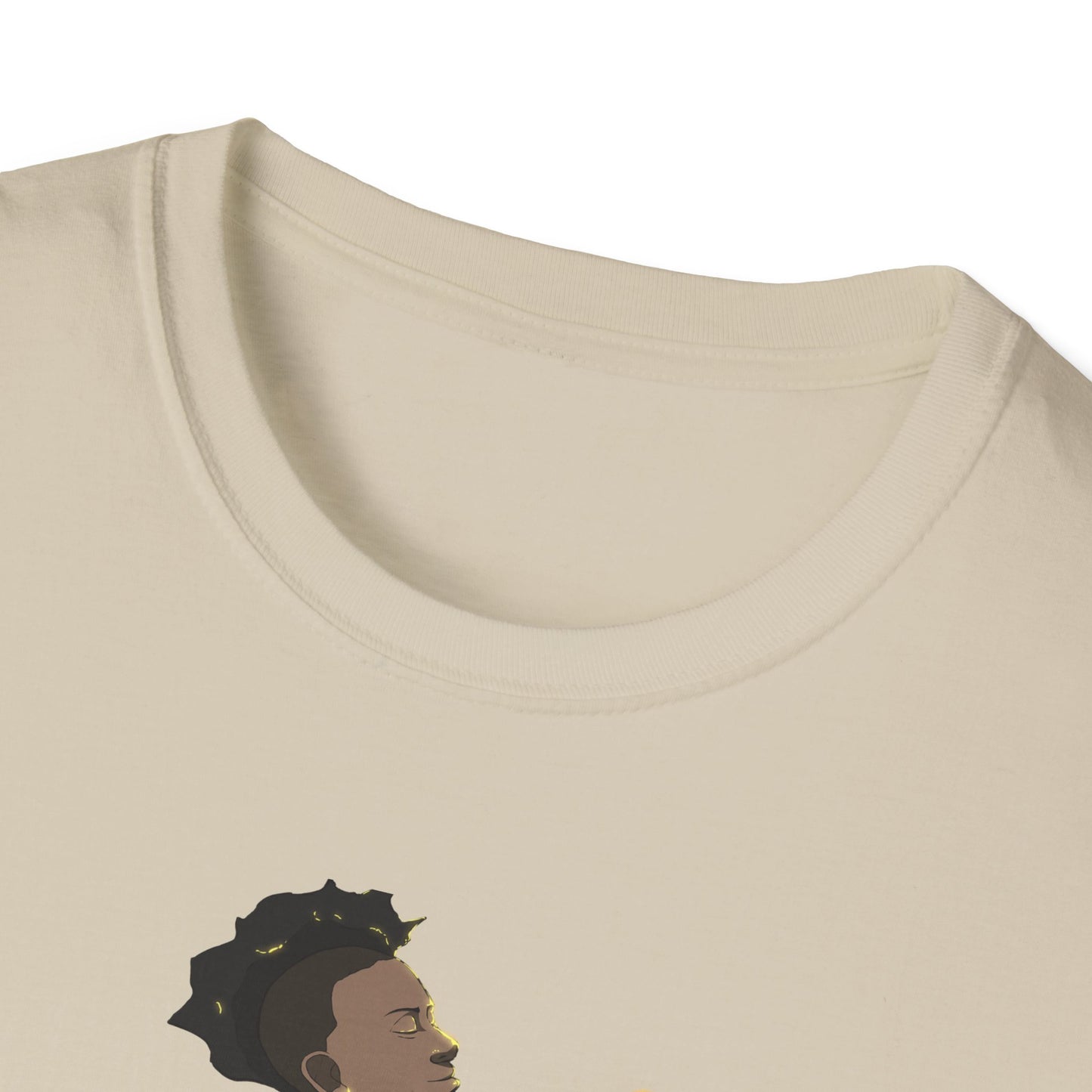 Dragon Style Female Graphic Unisex Softstyle T-Shirt | Bold Art Design for Creative Souls