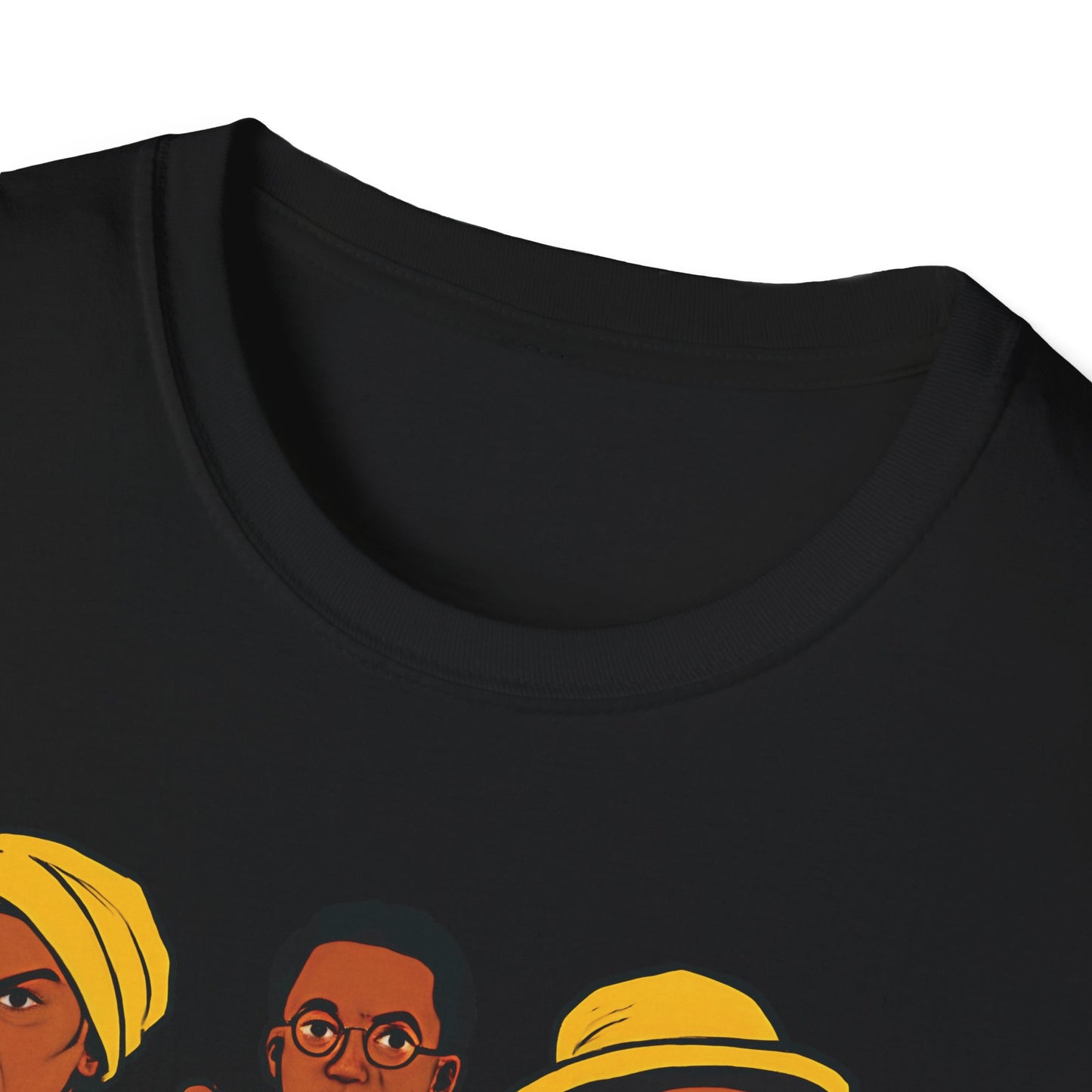Jamaican National Heros v2 - Graphic T-Shirt, Unisex Softstyle Tee for Activists, Vintage Style Tee, Gift for Change Makers, Streetwear, Social Justice