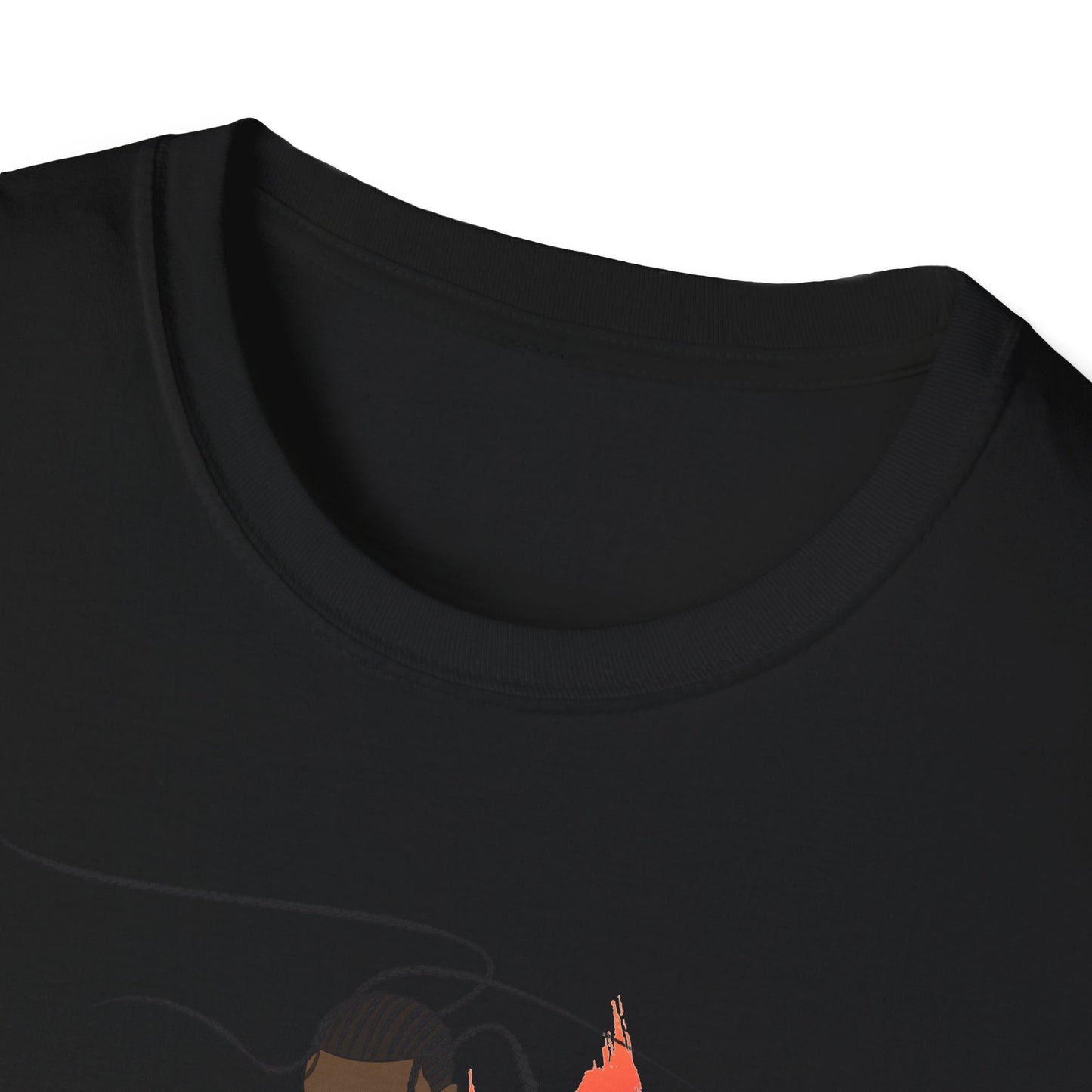 Ninja Female Graphic Unisex Softstyle T-Shirt - Cool Graphic Tee for Adventurers