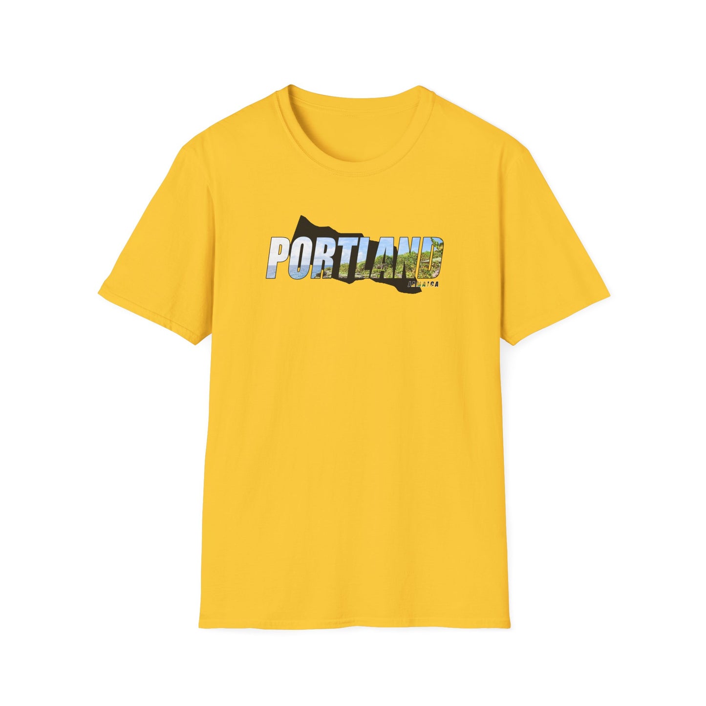 Portland Unisex Softstyle T-Shirt – Comfortable Beachwear for Vacation Vibes