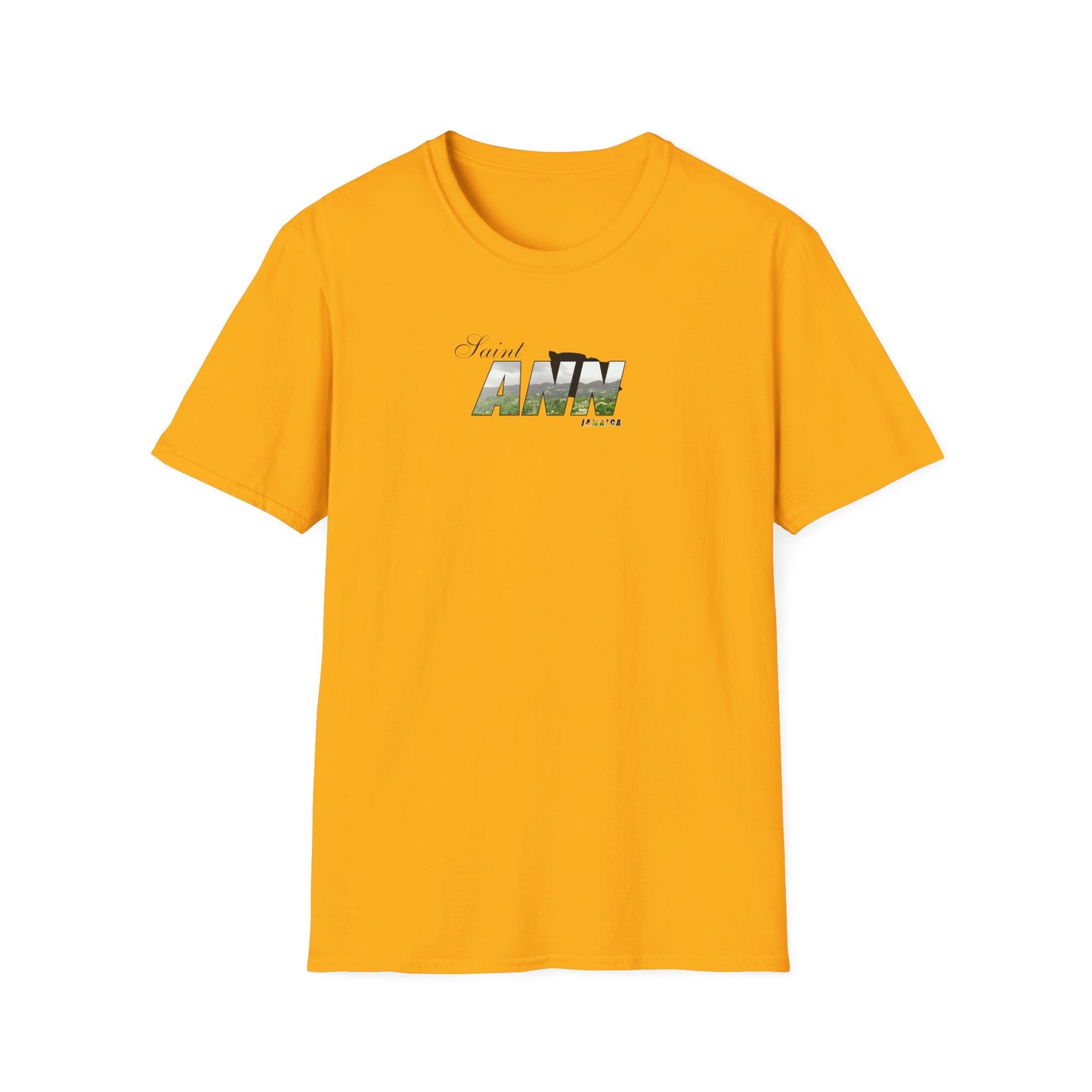 Saint Ann Unisex Softstyle T-Shirt – Comfortable Beachwear for Vacation Vibes