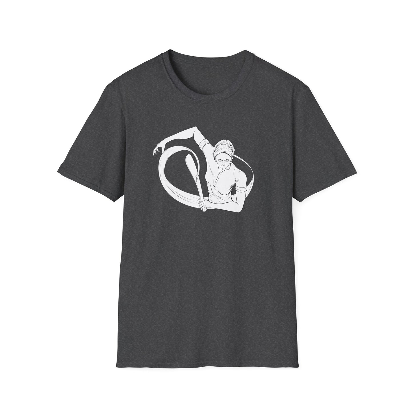 Nanny Illustration Softstyle Unisex T-Shirt - Bold Art Tee for Everyday Wear