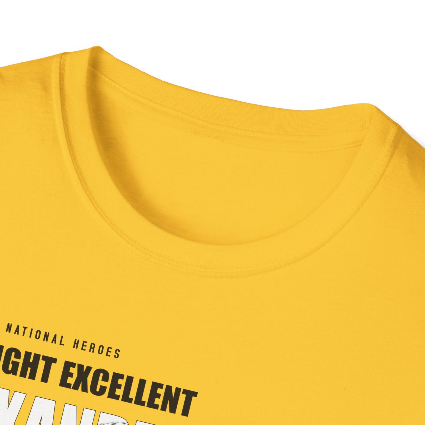 Alexander Bustamante Tribute T-Shirt - Softstyle Jamaica National Hero Series