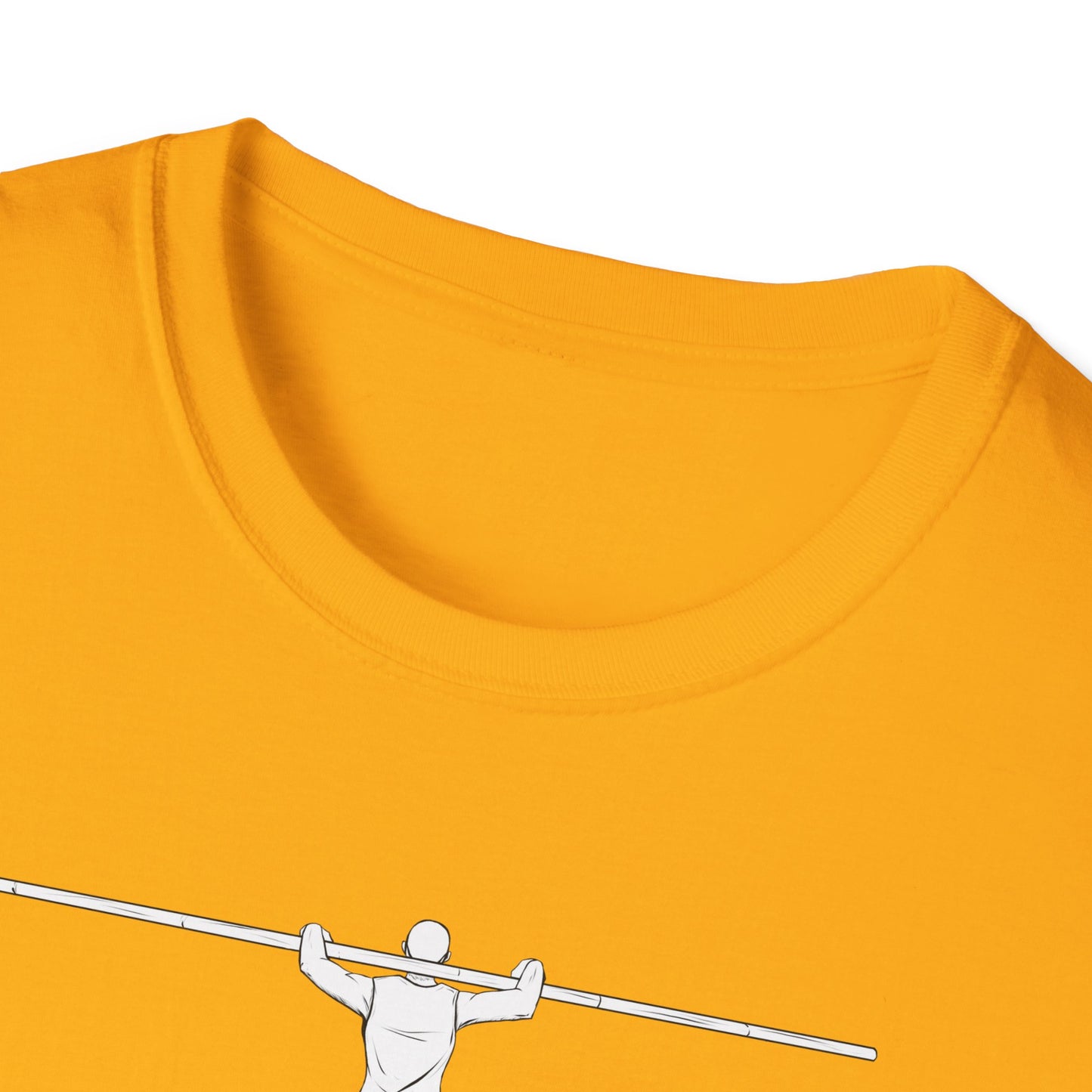 Rower Illustration Unisex Softstyle T-Shirt - Minimalist Graphic Tee for Nature Lovers