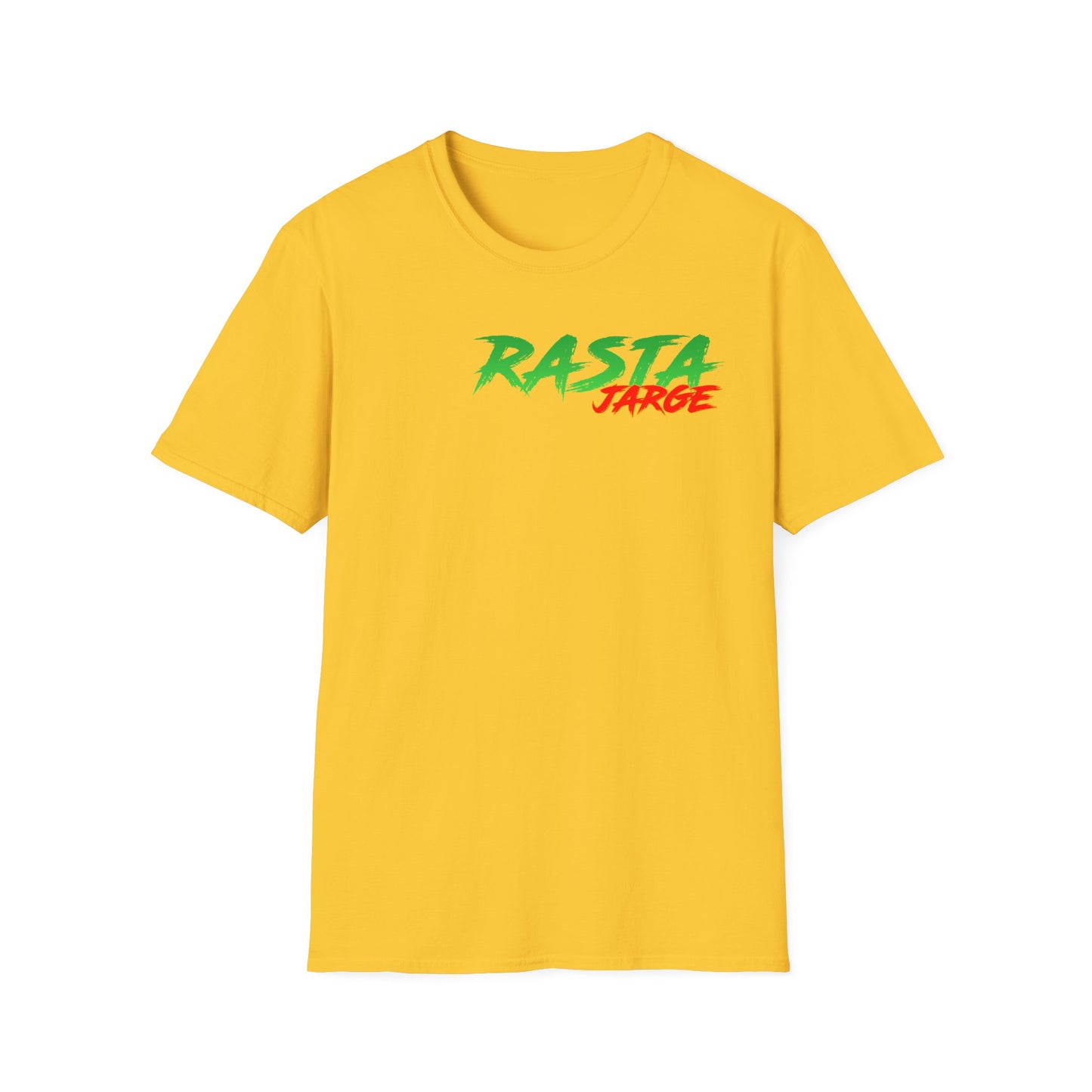 Rasta Jarge Graphics Unisex Softstyle T-Shirt - Vibrant Streetwear for Music Lovers