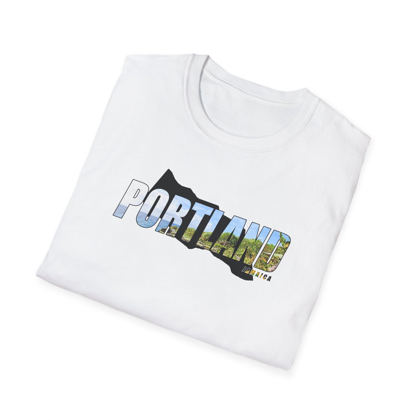 Portland Unisex Softstyle T-Shirt – Comfortable Beachwear for Vacation Vibes